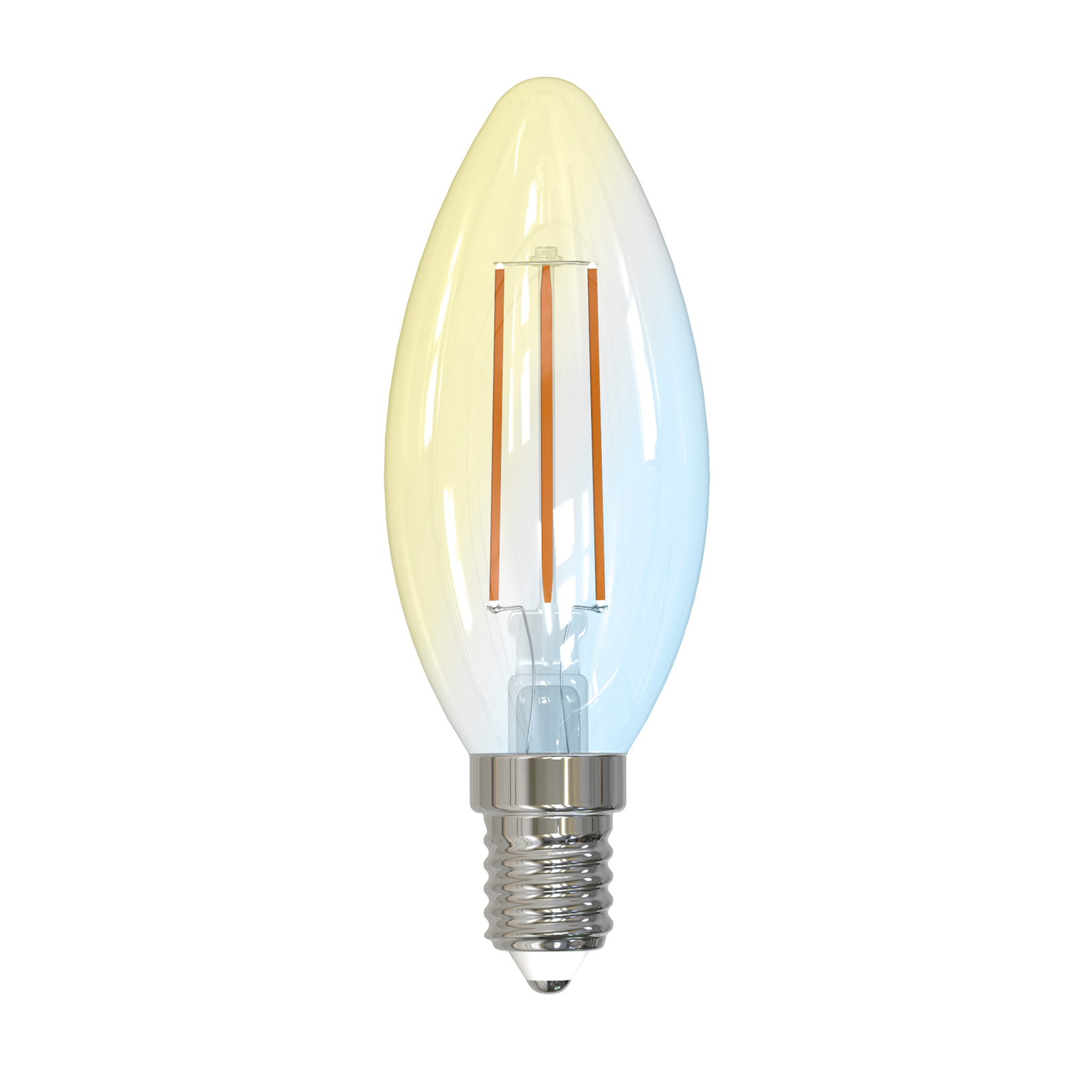 LUUMR Smart ampoule bougie LED claire E14 4,2W Tuya WLAN CCT