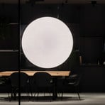 Artemide Discovery висящ вертикален черен Ø 140cm