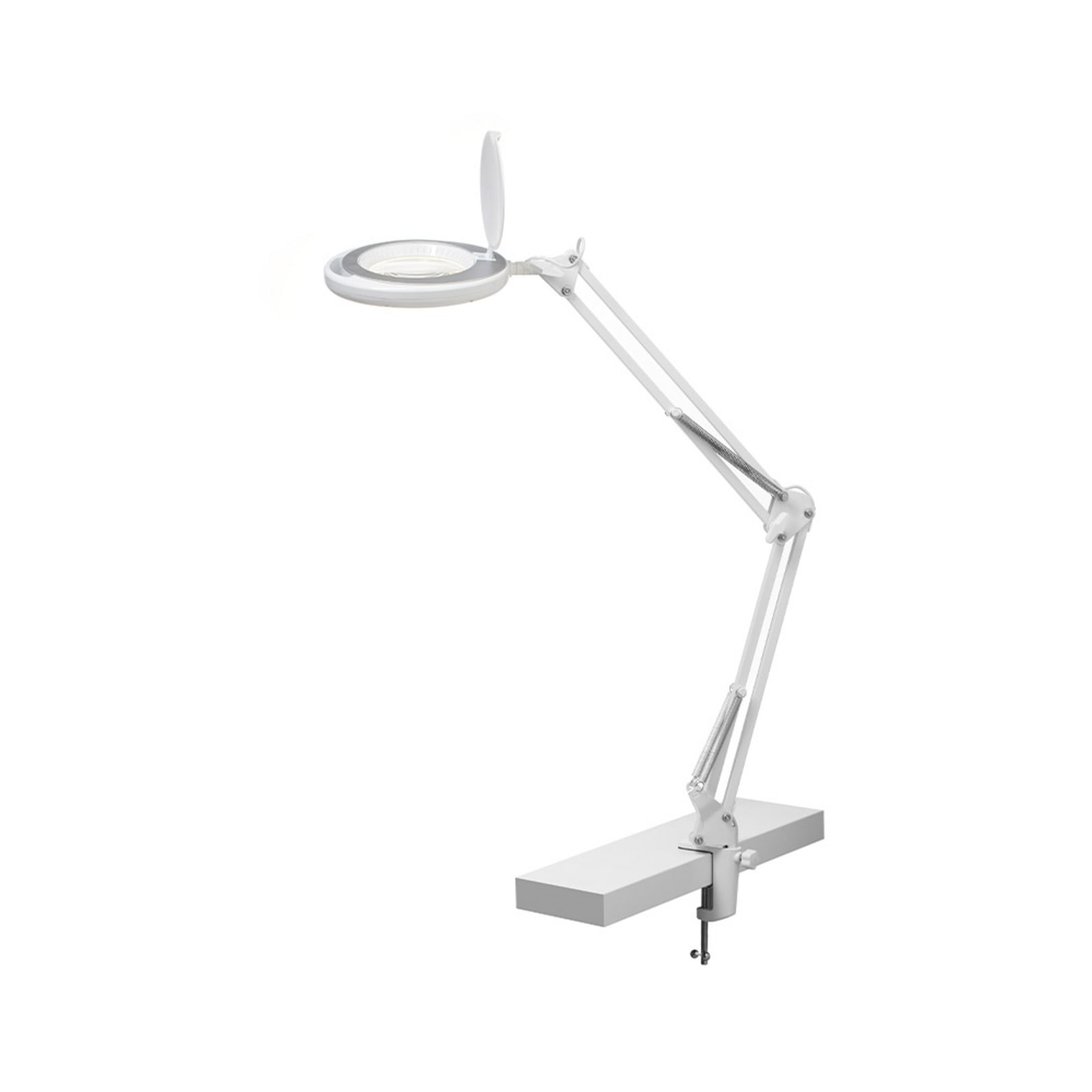 Magni Archi LED Klämma lampa Vit Halo Design - Arbetsrum / hemkontor - Metall