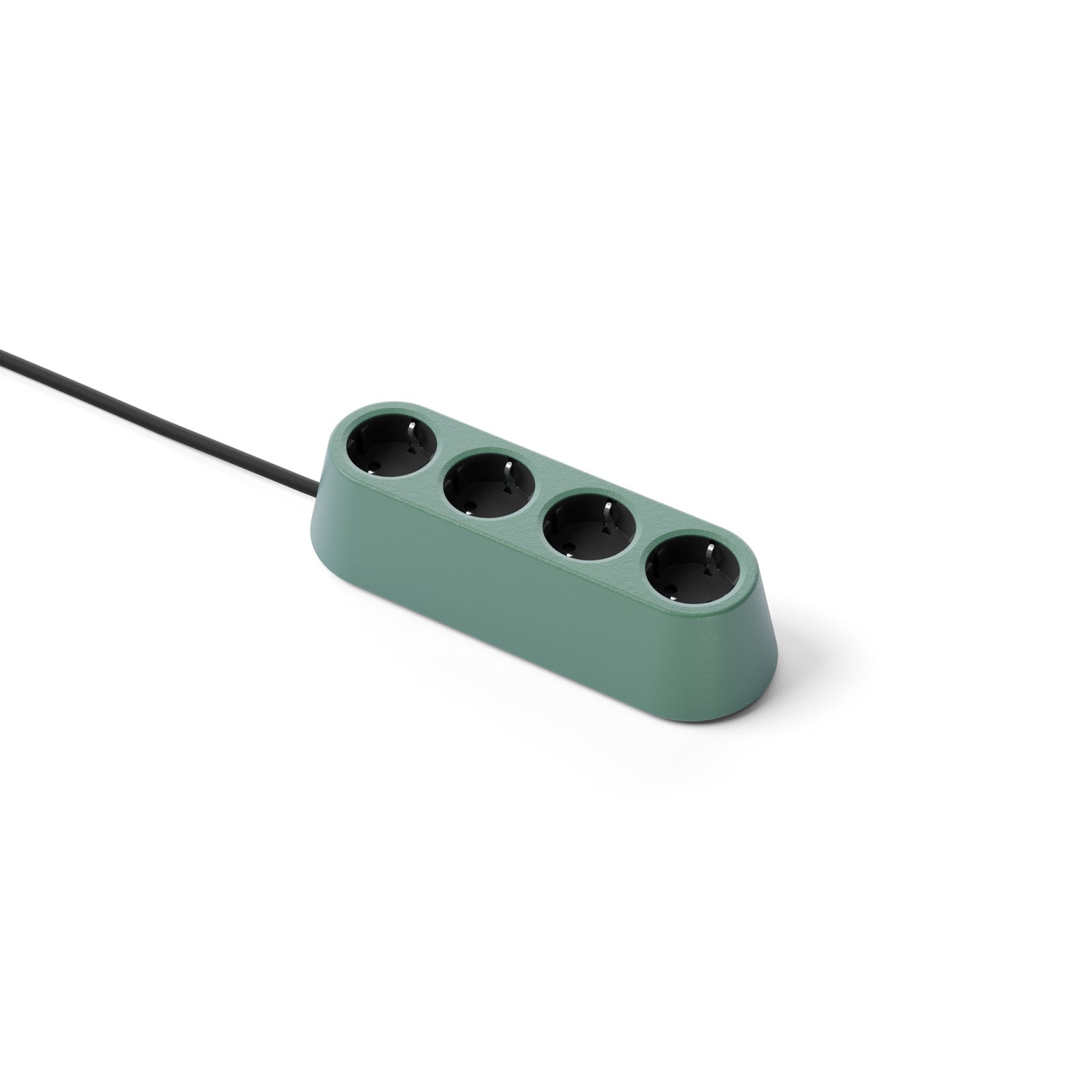 Prise NOMAD BLOCK, verte, 4 x type F - Forming Function Prise NOMAD BLOCK, verte, 4 x type F - Forming Function