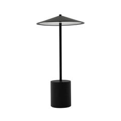 Ayva LED Portable Lámpara de Sobremesa IP44 Negro - Lindby