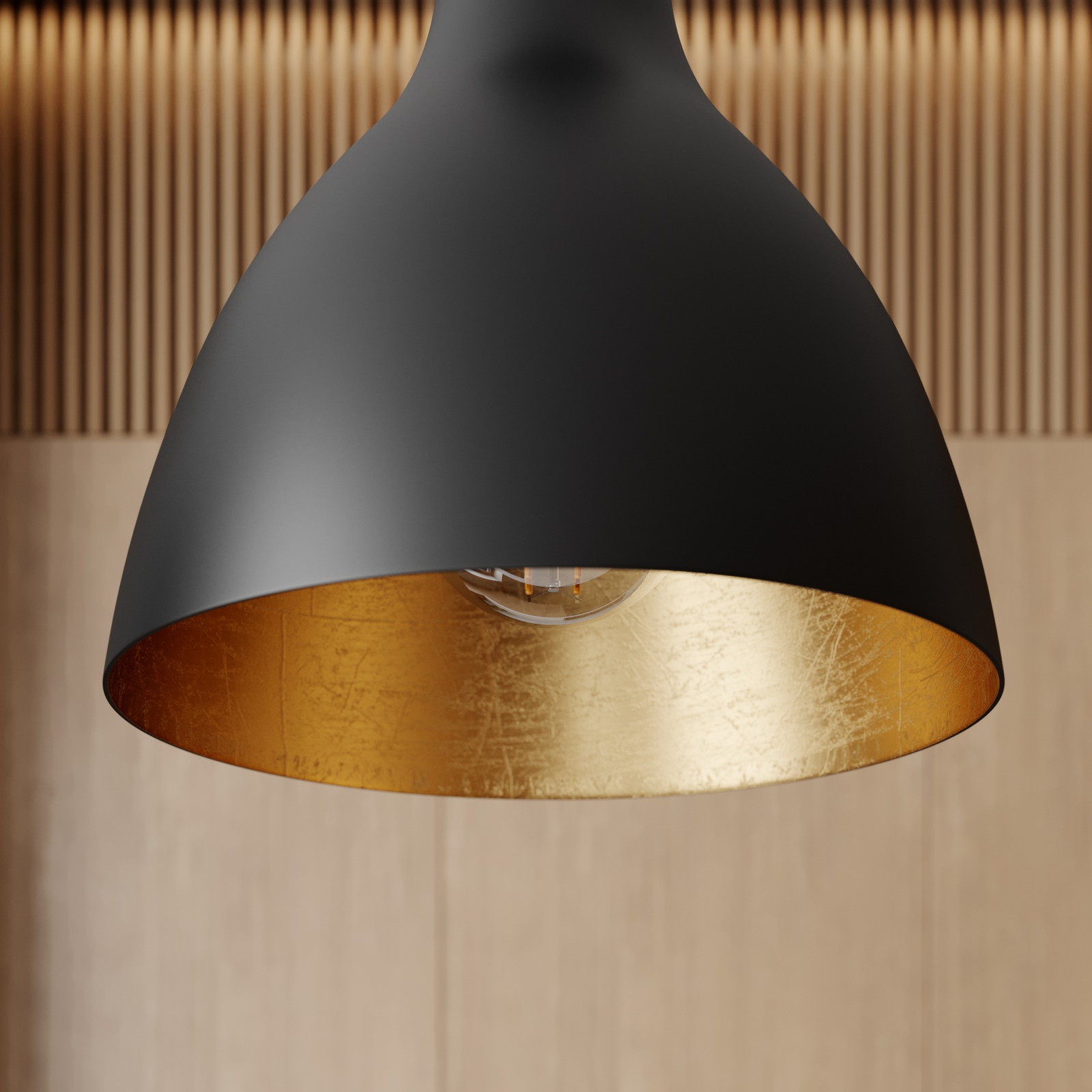 Arcchio Cosmina lámpara colgante, 1 luz, negro