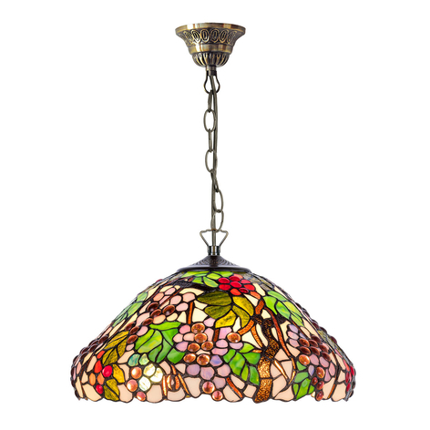 Stained Glass Butterfly Pendant Lamp 7 Lights Tiffany Style Chandelier for Restaurant Hotel Stained Glass Butterfly Pendant Lamp 7 Lights Tiffany Style Chandelier for Restaurant Hotel