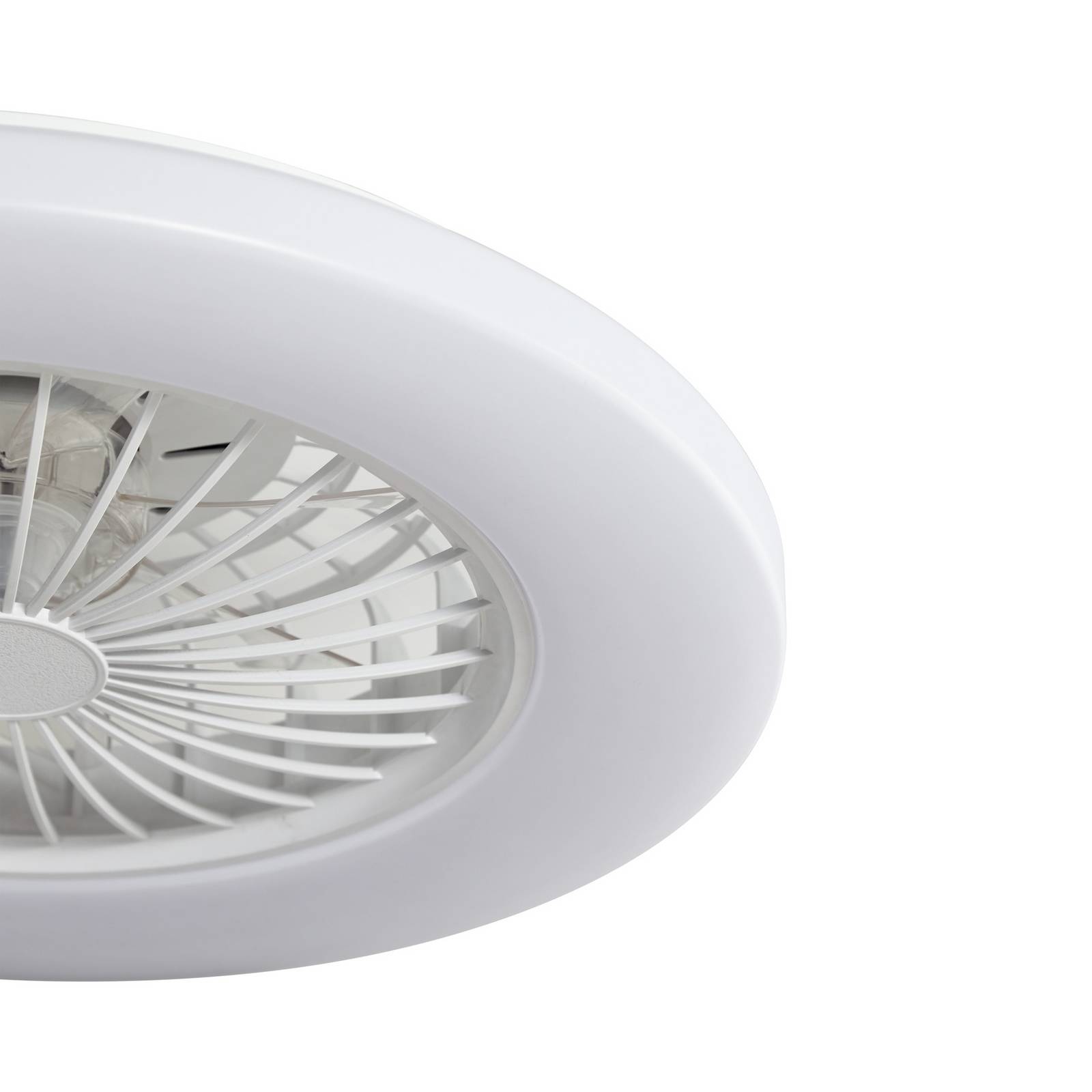 Wentylator sufitowy LED Vedin, DC, cichy, Ø 49 cm, CCT