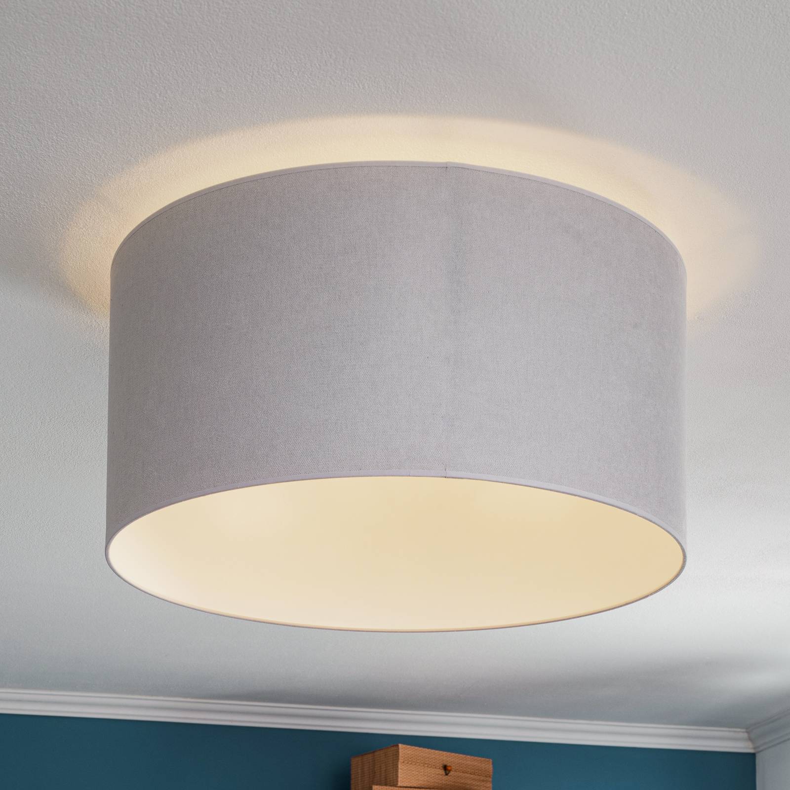 Lampa sufitowa Pastell Roller Ø 60 cm szara