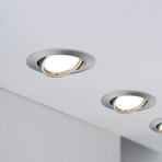 Paulmann Base GU10 recessed spotlight set of 3