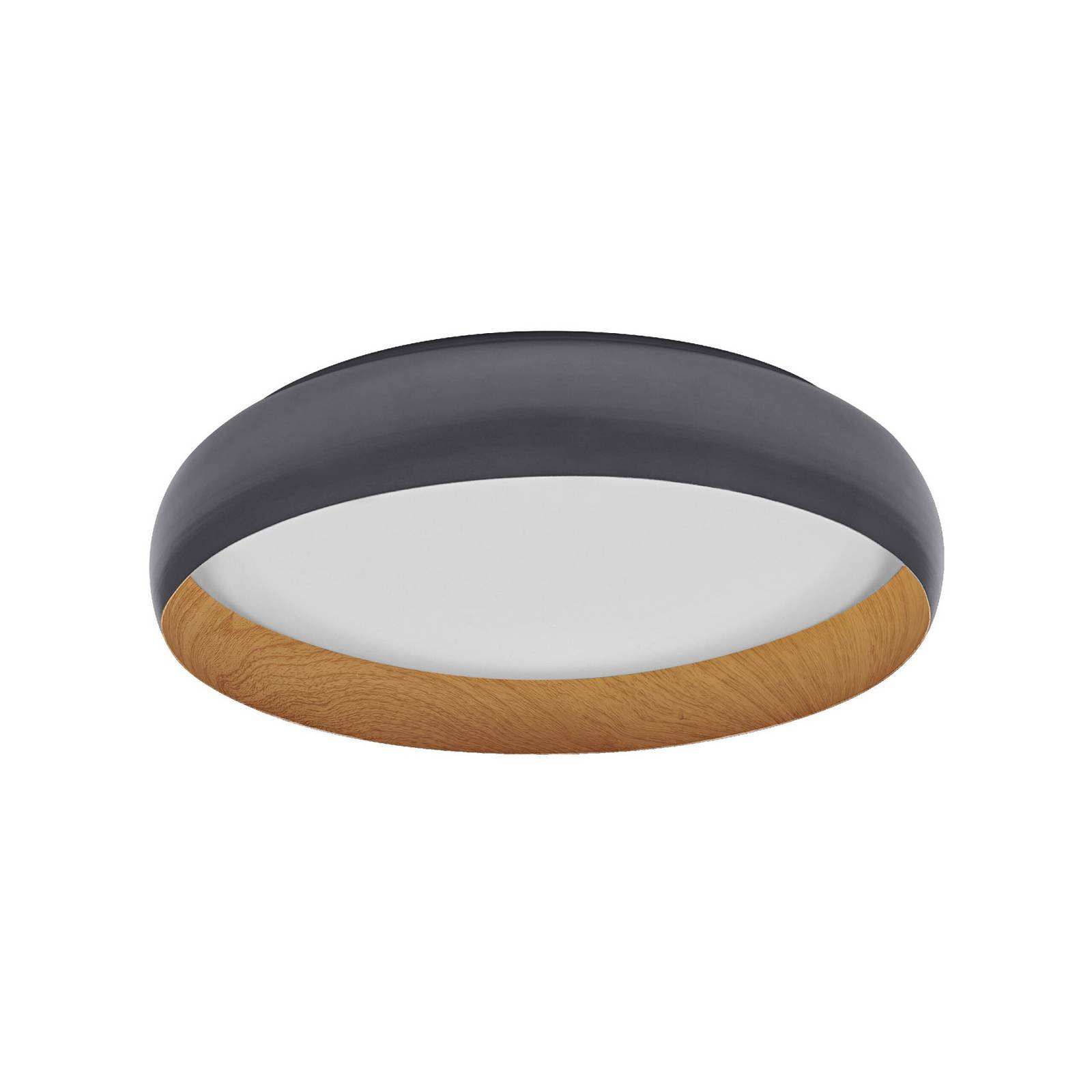 OSRAM LED-Deckenlampe ORBIS LIVIA, Ø 52 cm, grau, Metall dim