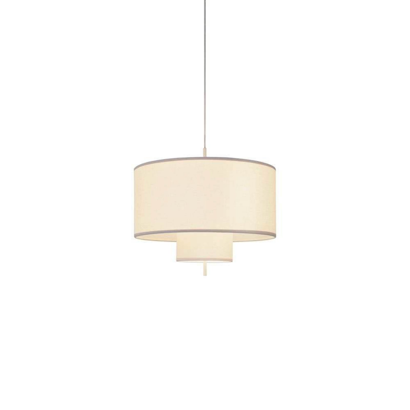 NEW WORKS Suspension Margin, Ø 70 cm, blanc, E27