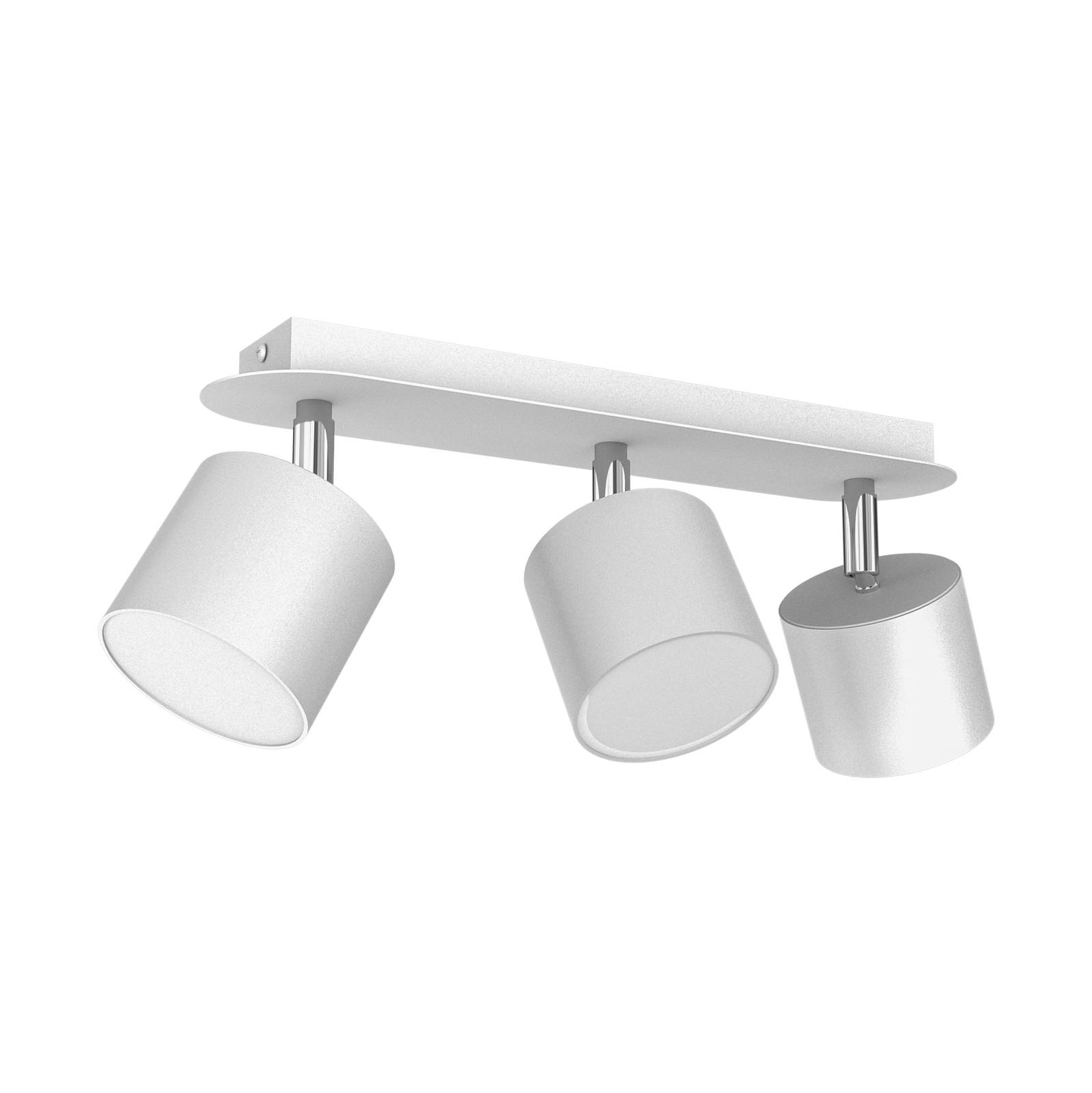 Takspotlight Cloudy 3 lampor vit