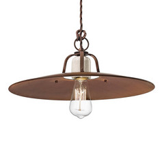 Lampada a sospensione Riccardo, paralume metallico