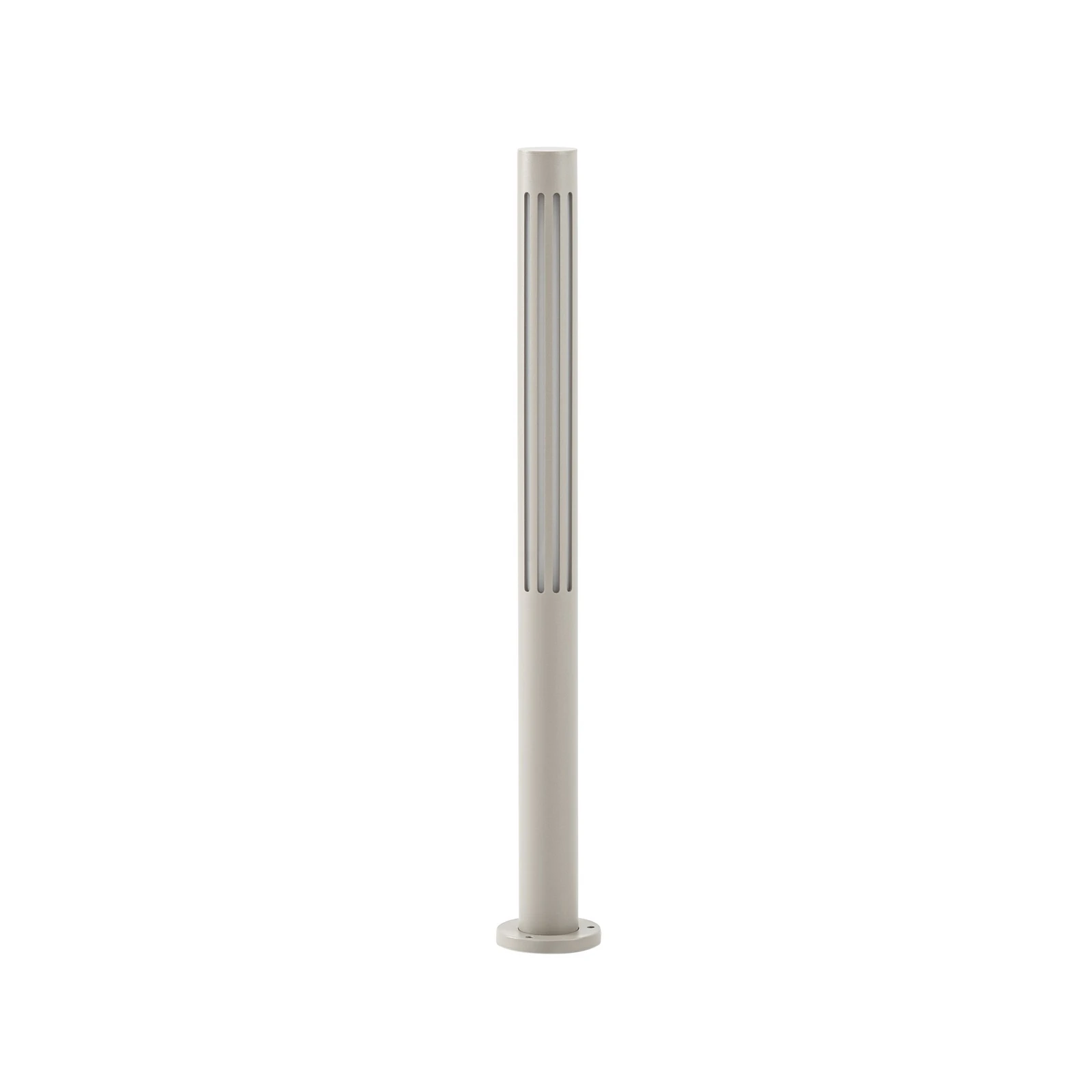 Lindby LED-teevalgusti Fjorya, kõrgus 60 cm, kivihall, IP65