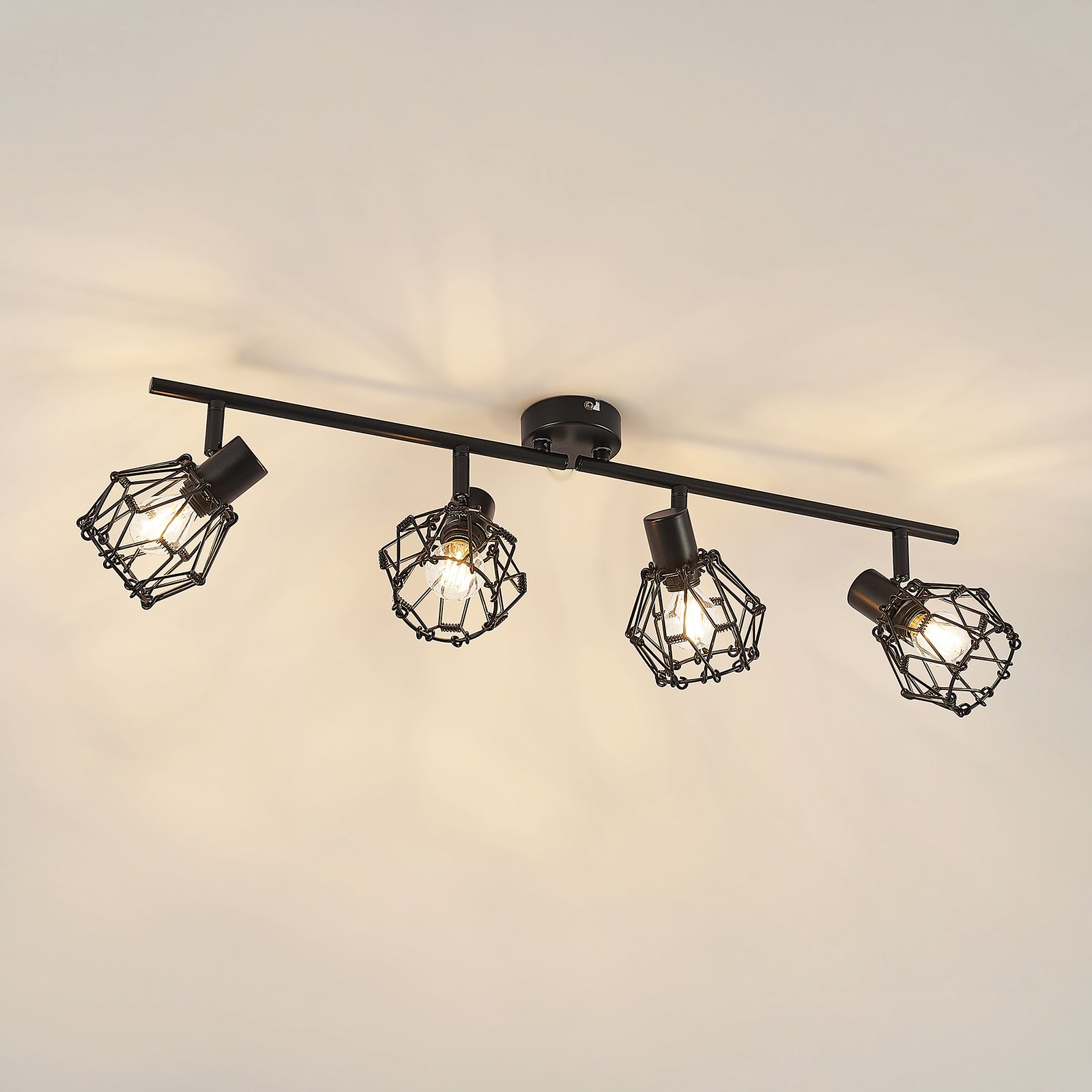Lindby Helani plafondlamp, 4-lamps
