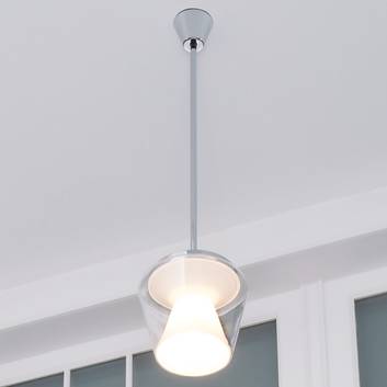 LED designer hængelampe Annex med glasskærm