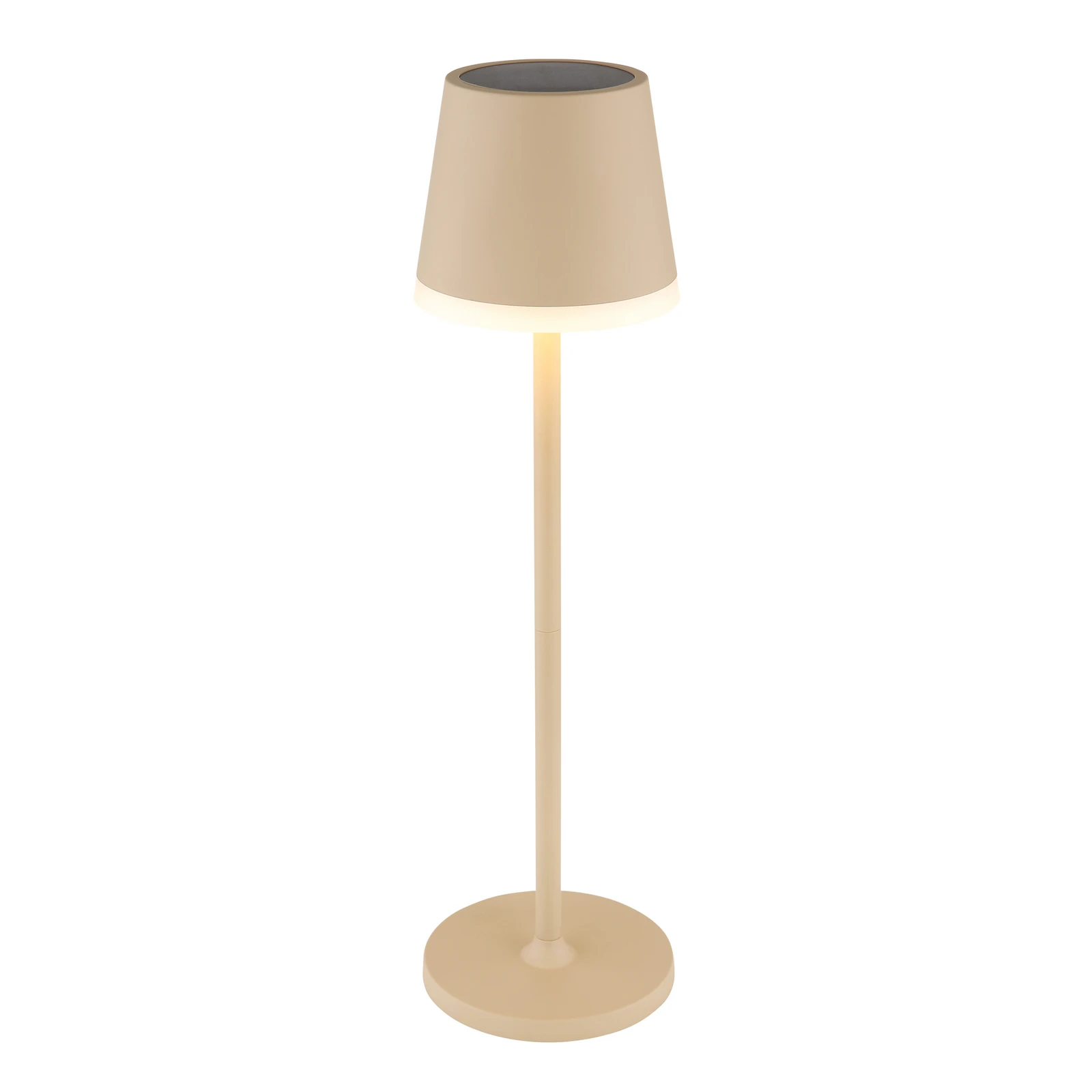 Lampada da tavolo solare 36637S, IP44, sabbia