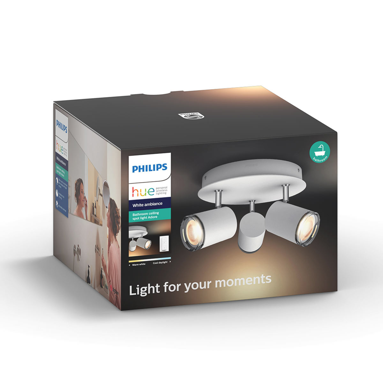 Philips Hue White Ambiance Adore LED-Deckenleuchte