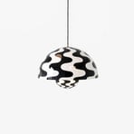 Flowerpot VP7 Pendelleuchte Black/White - &Tradition