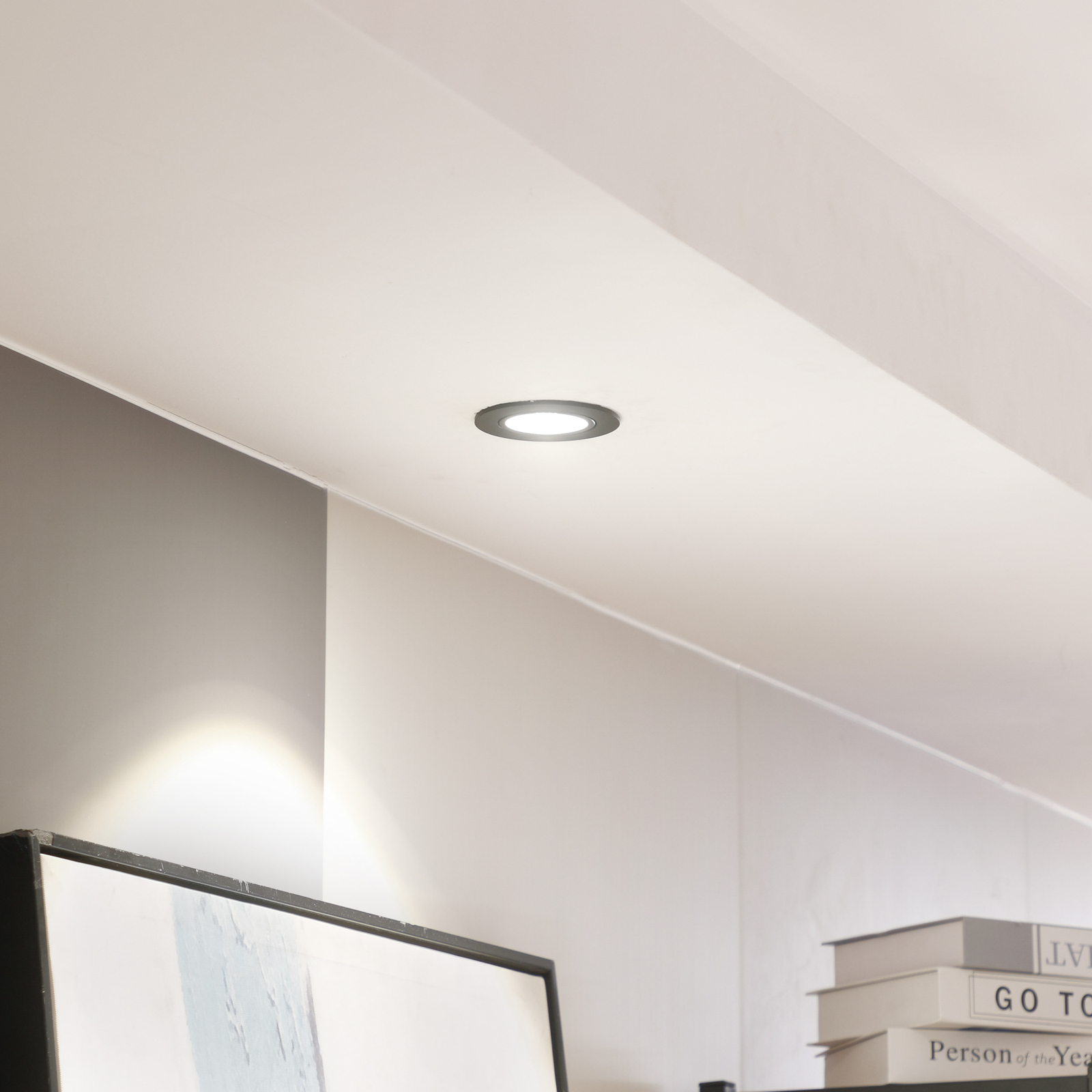 Zarik LED Spot encastré 4000K Noir - Arcchio