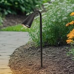 Lindby lampe sur piquet Sorvete, noir, métal, hauteur 62 cm