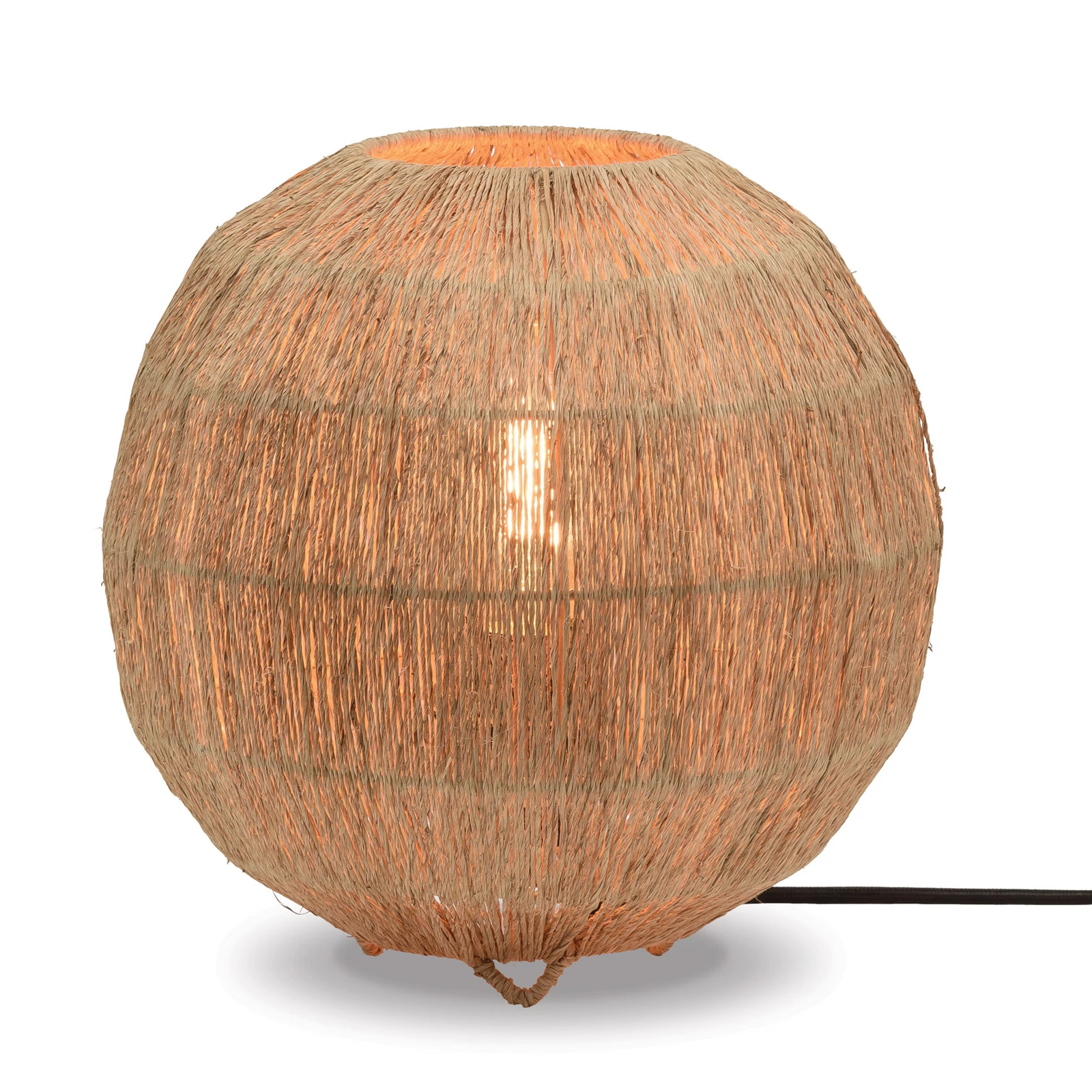 Stolová lampa GOOD & MOJO Iguazu, guľa, Ø 25 cm