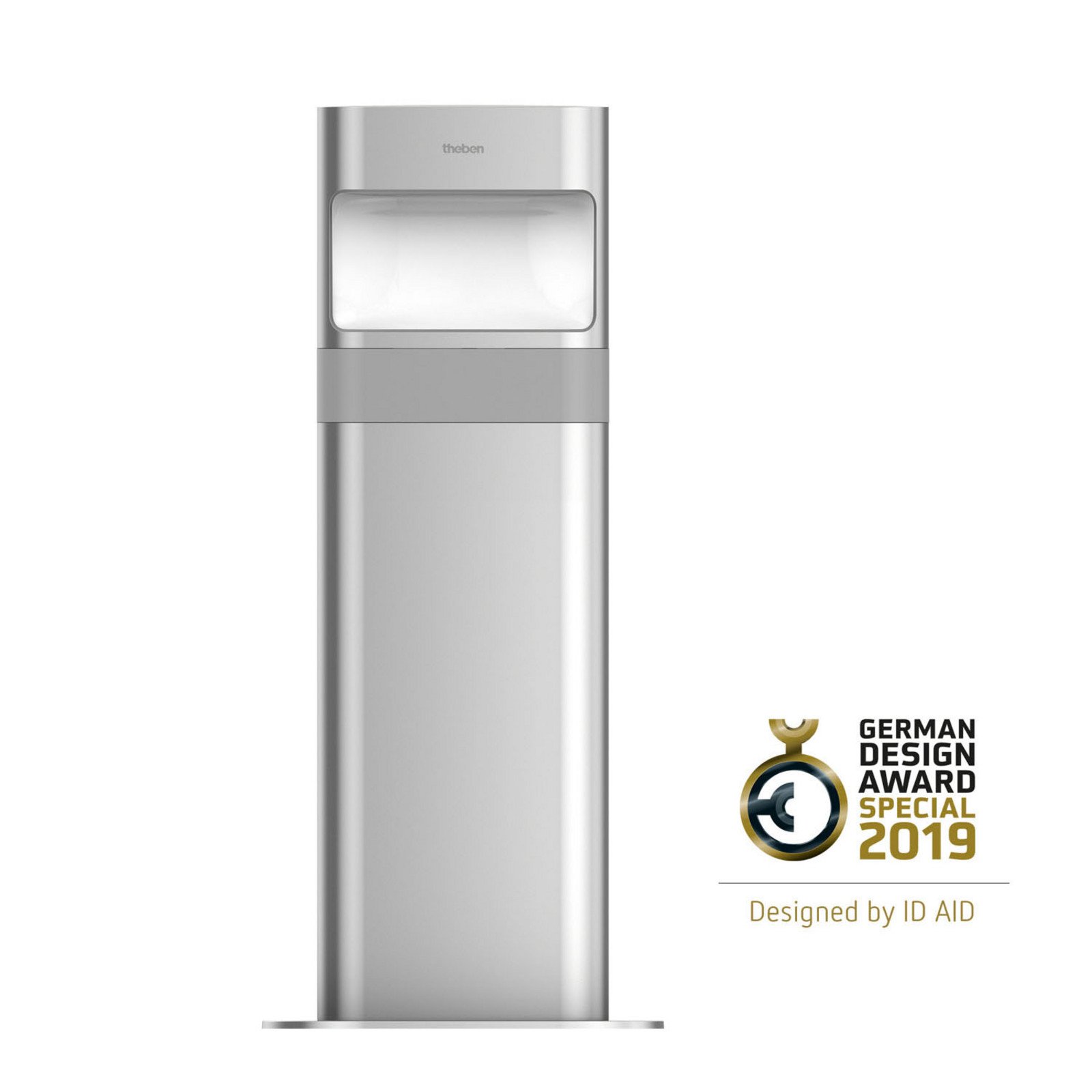 Theben theLeda D BL AL lampă cu postament 40 cm - modern - aluminiu - Metal