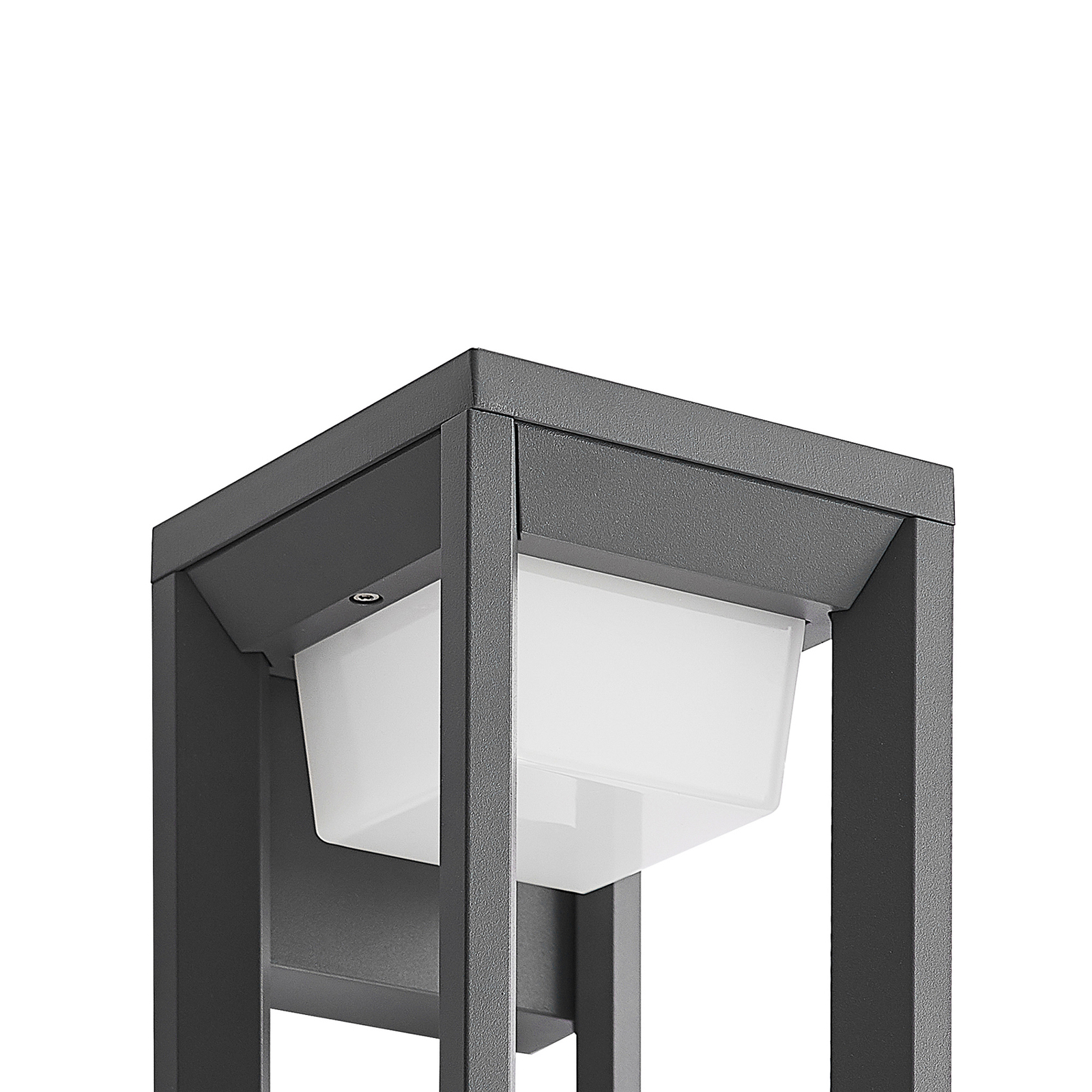 Prios Gamion LED outdoor wall lamp made of aluminium