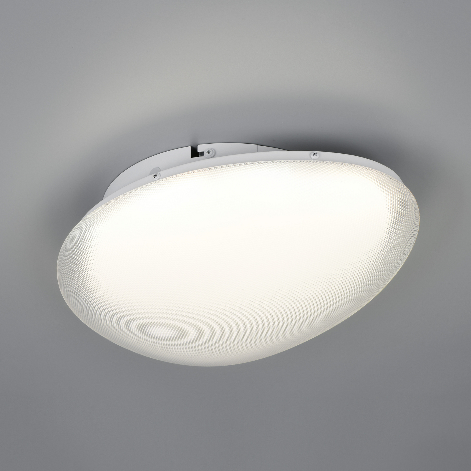 Ozera LED plafondlamp, lengte 36 cm, wit, kunststof, CCT Ozera LED plafondlamp, lengte 36 cm, wit, kunststof, CCT
