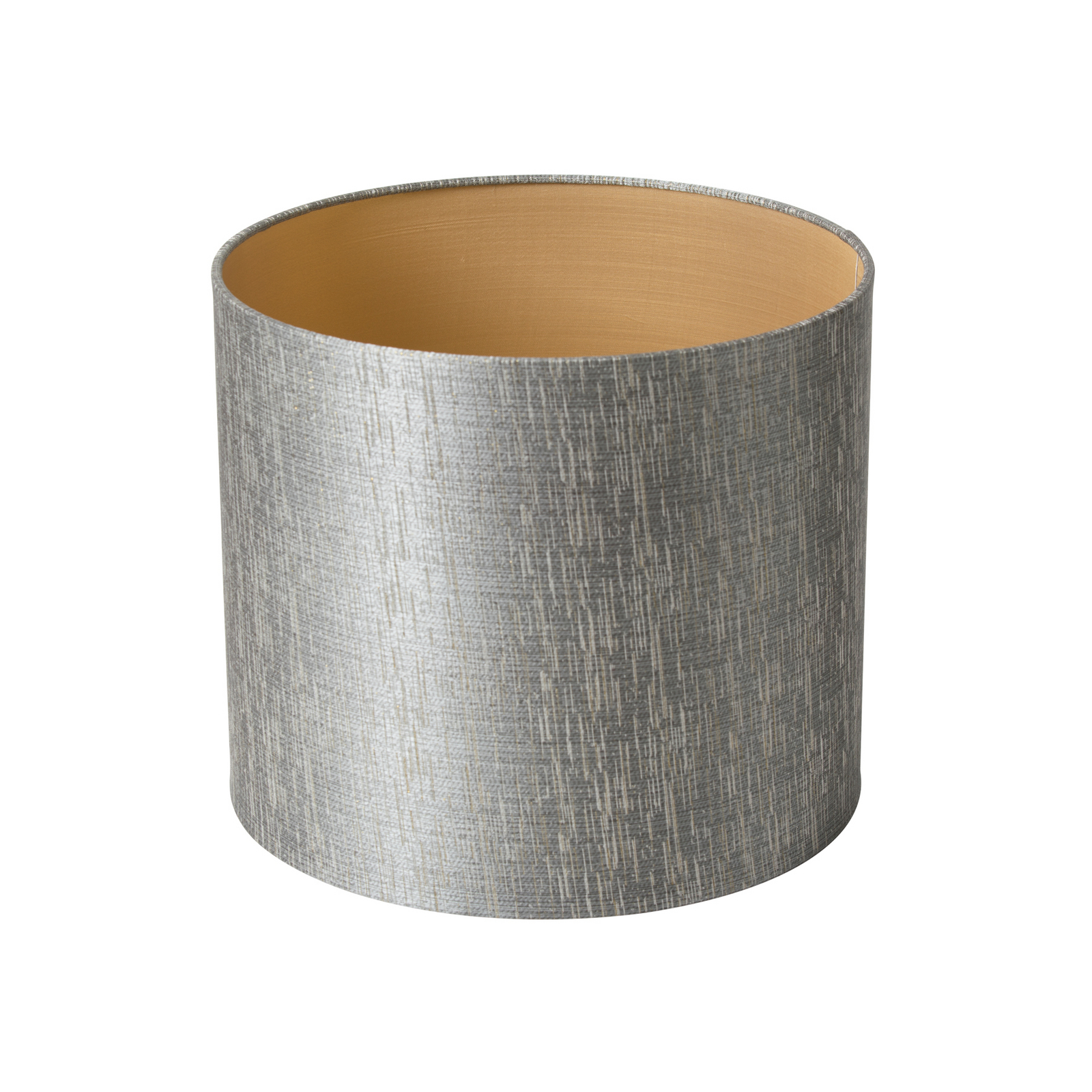 Erica lámpabúra, szürke/arany, Ø 29 cm, textil – Watt & Veke