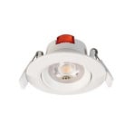 LED-Deckeneinbauleuchte SMD 68 230V, weiß 2.700 K