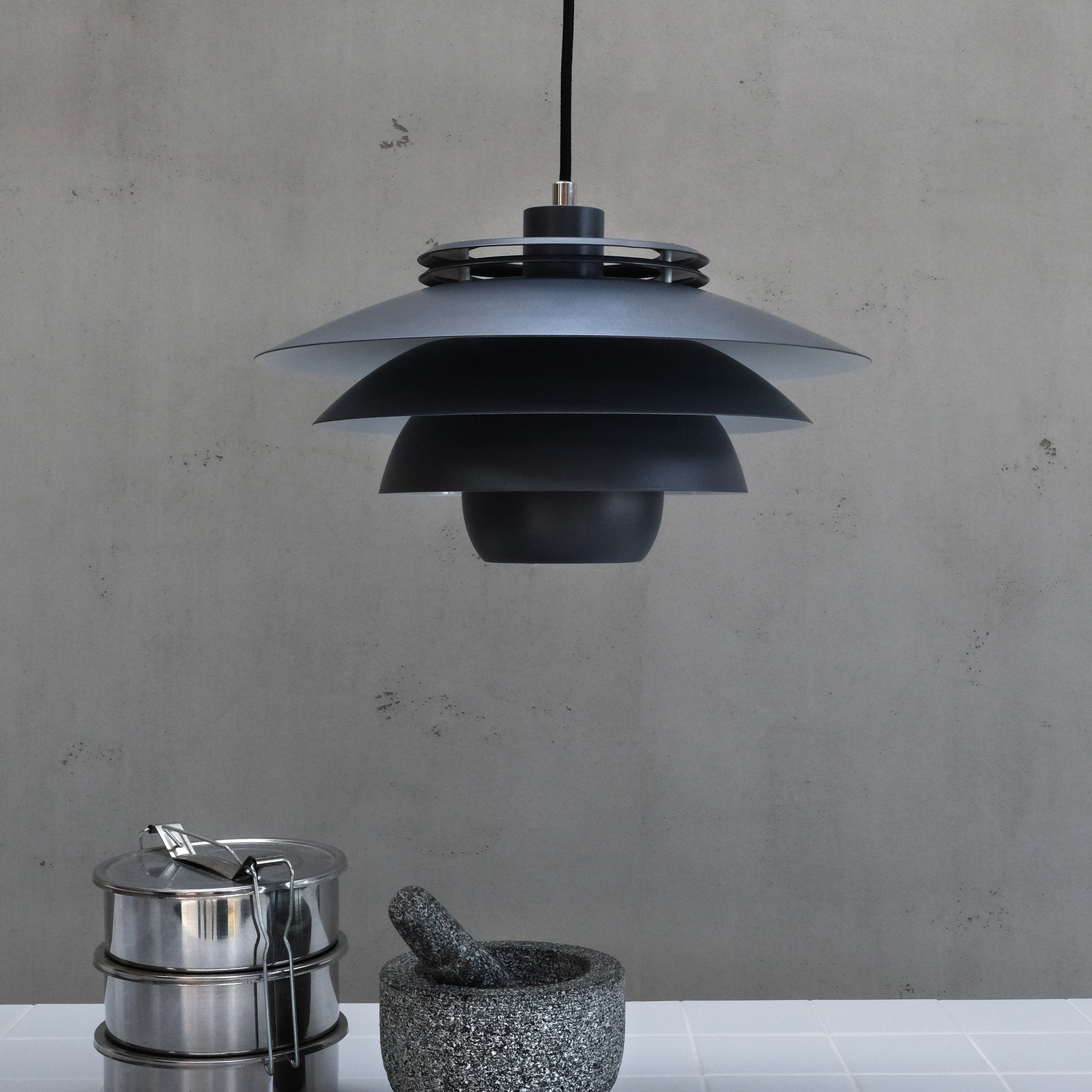 Ejka Pendant Dark Grey - DybergLarsen