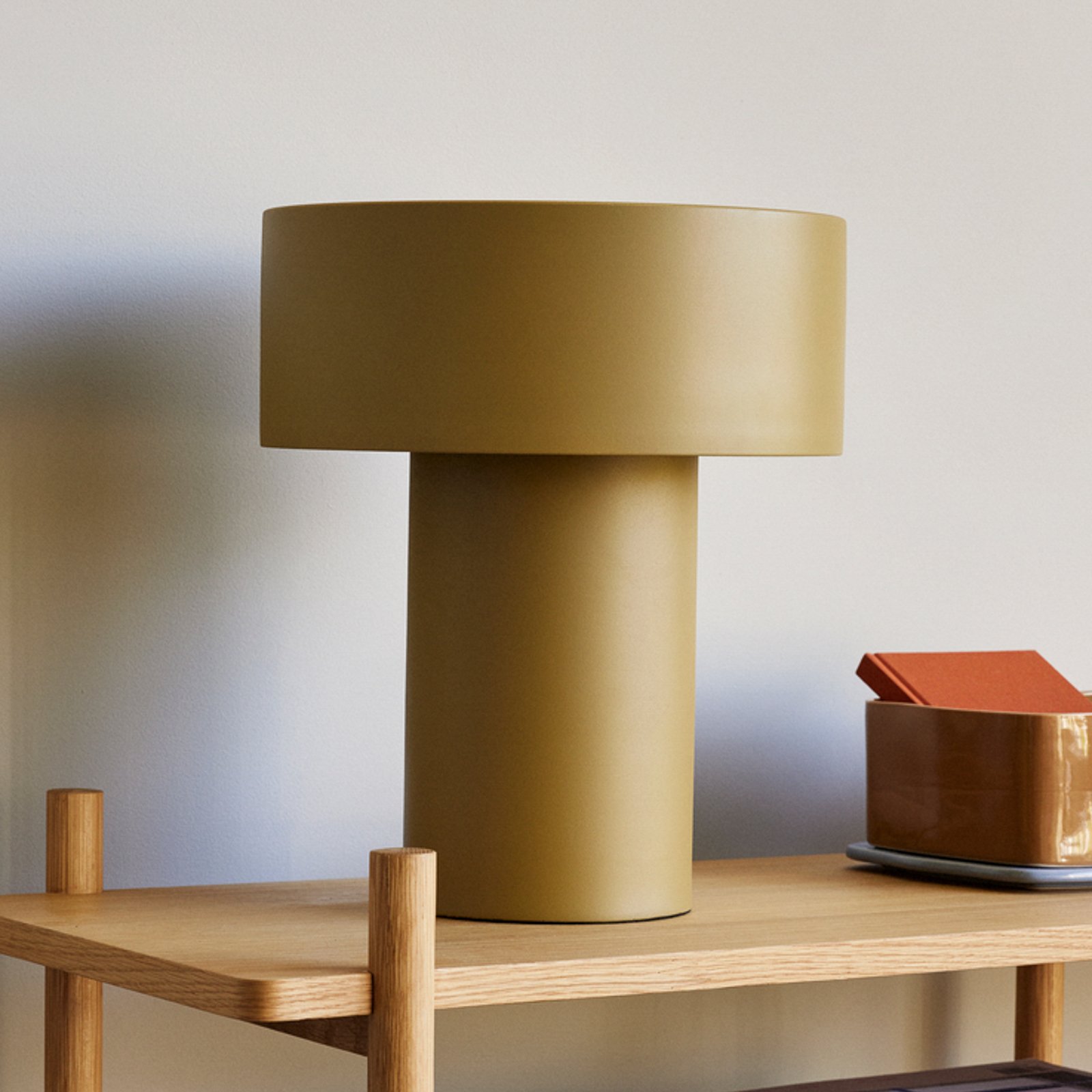 Aki Lampe de Table Khaki - Hübsch