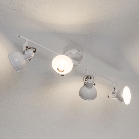 Gina - plafonnier à 4 lampes, design industriel