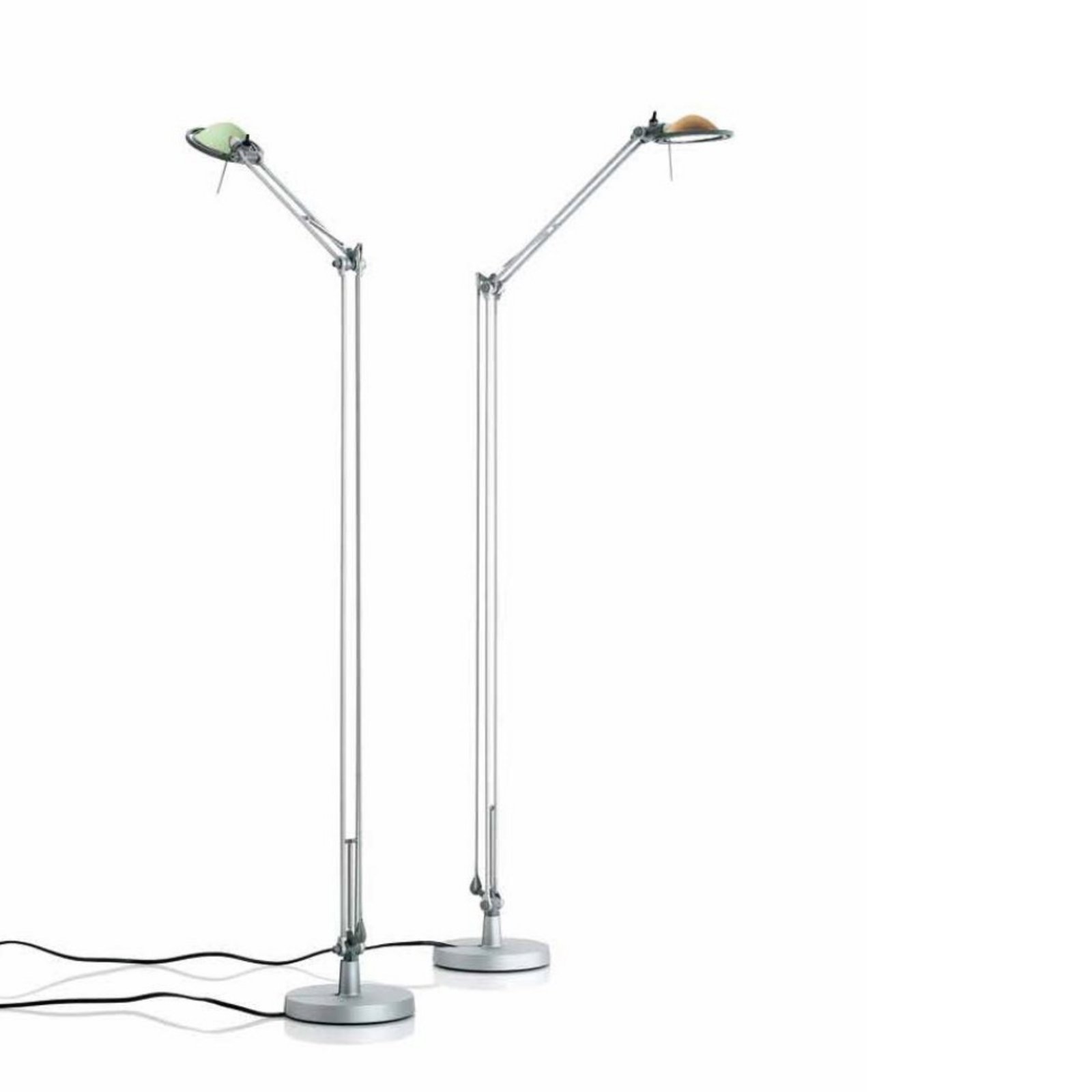 Berenice Floor Lamp Aluminium Metal/Aluminium - Luceplan