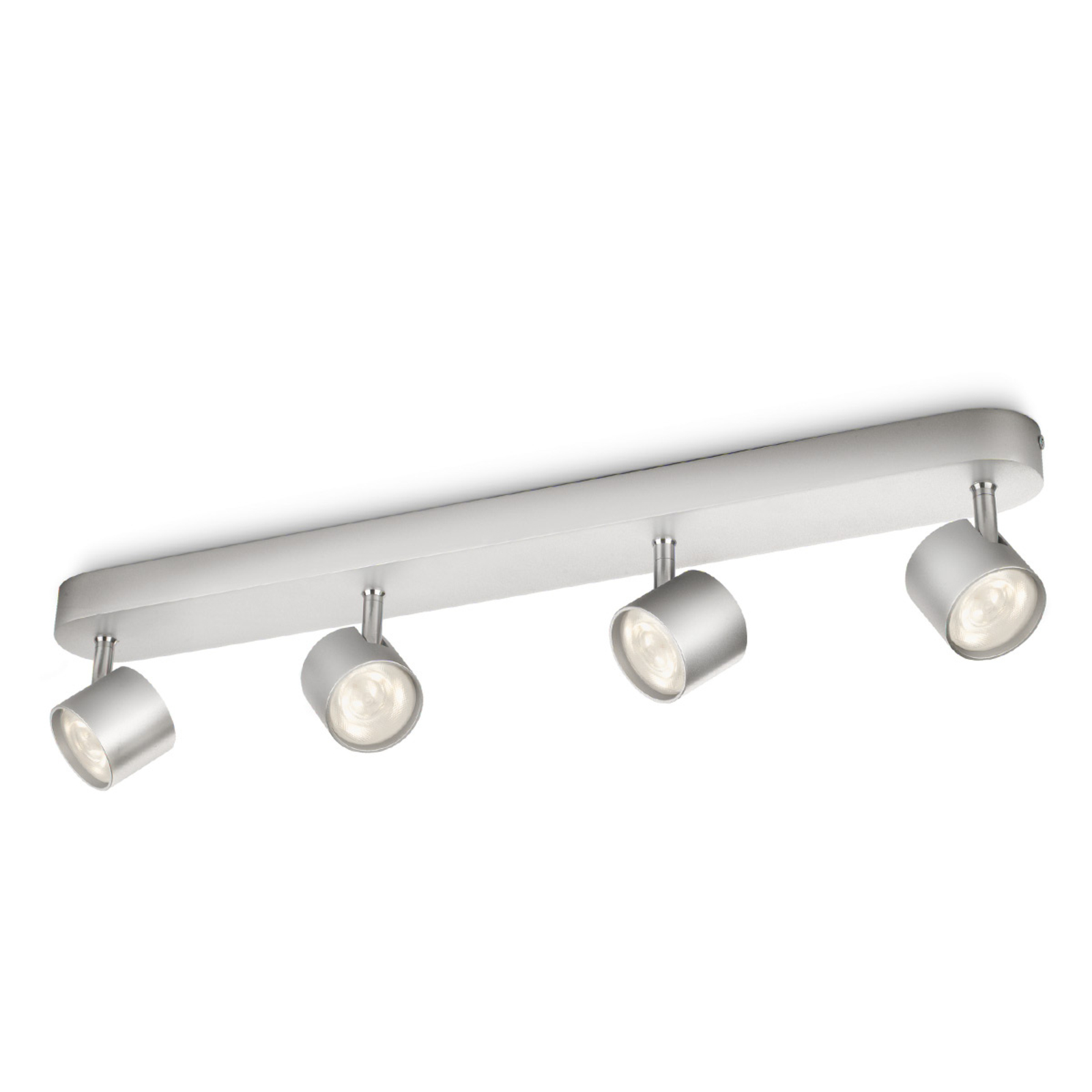 Philips Star foco LED orientable gris 4 luces