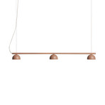 Northern Blush LED hanglamp, 3-lamps, beige