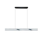 OLIGO LED-Hängelampe Linto HA, grau/schwarz, Metall, 927 dim