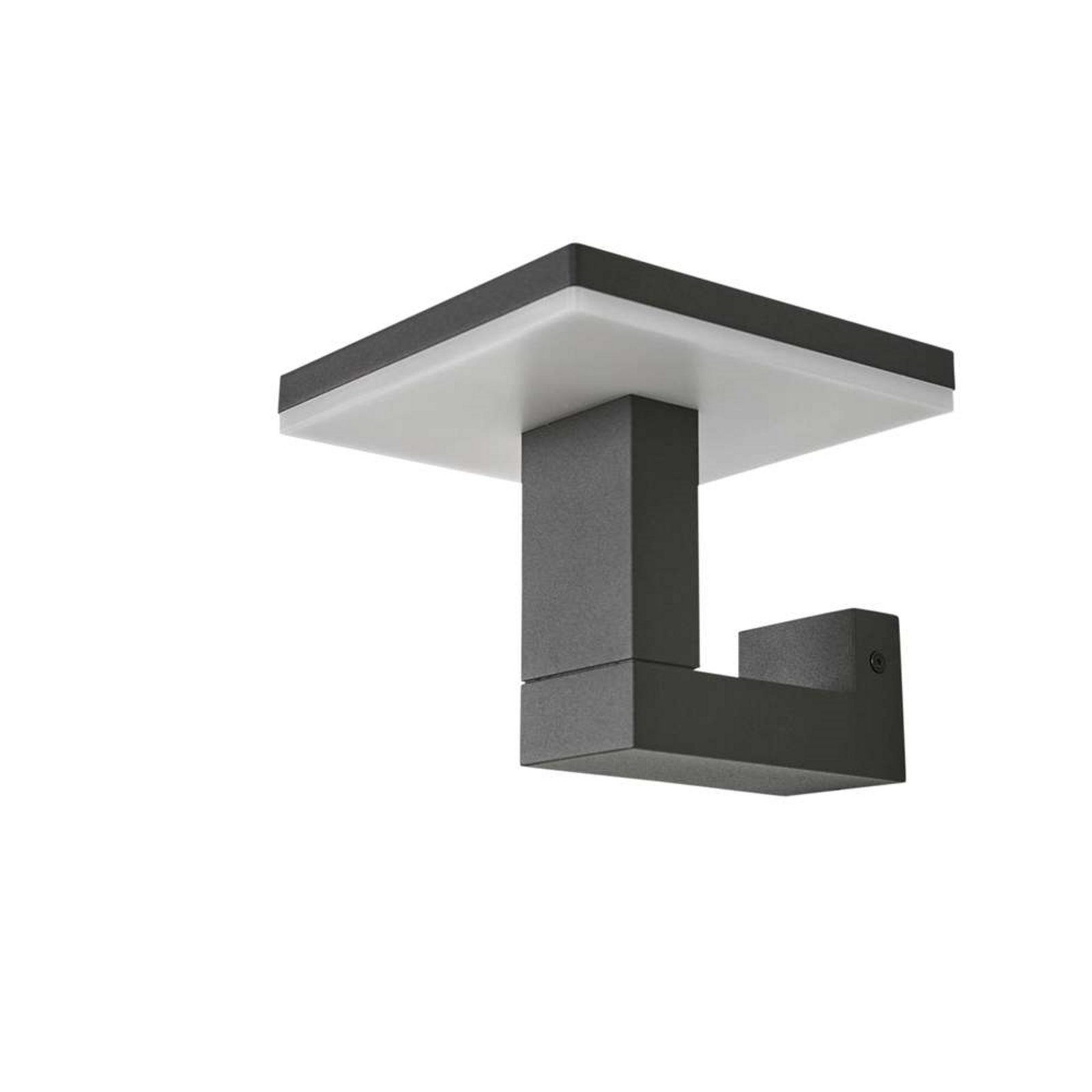 Olesia Candeeiro de Parede Exterior Dark Grey/Opal - Lucande