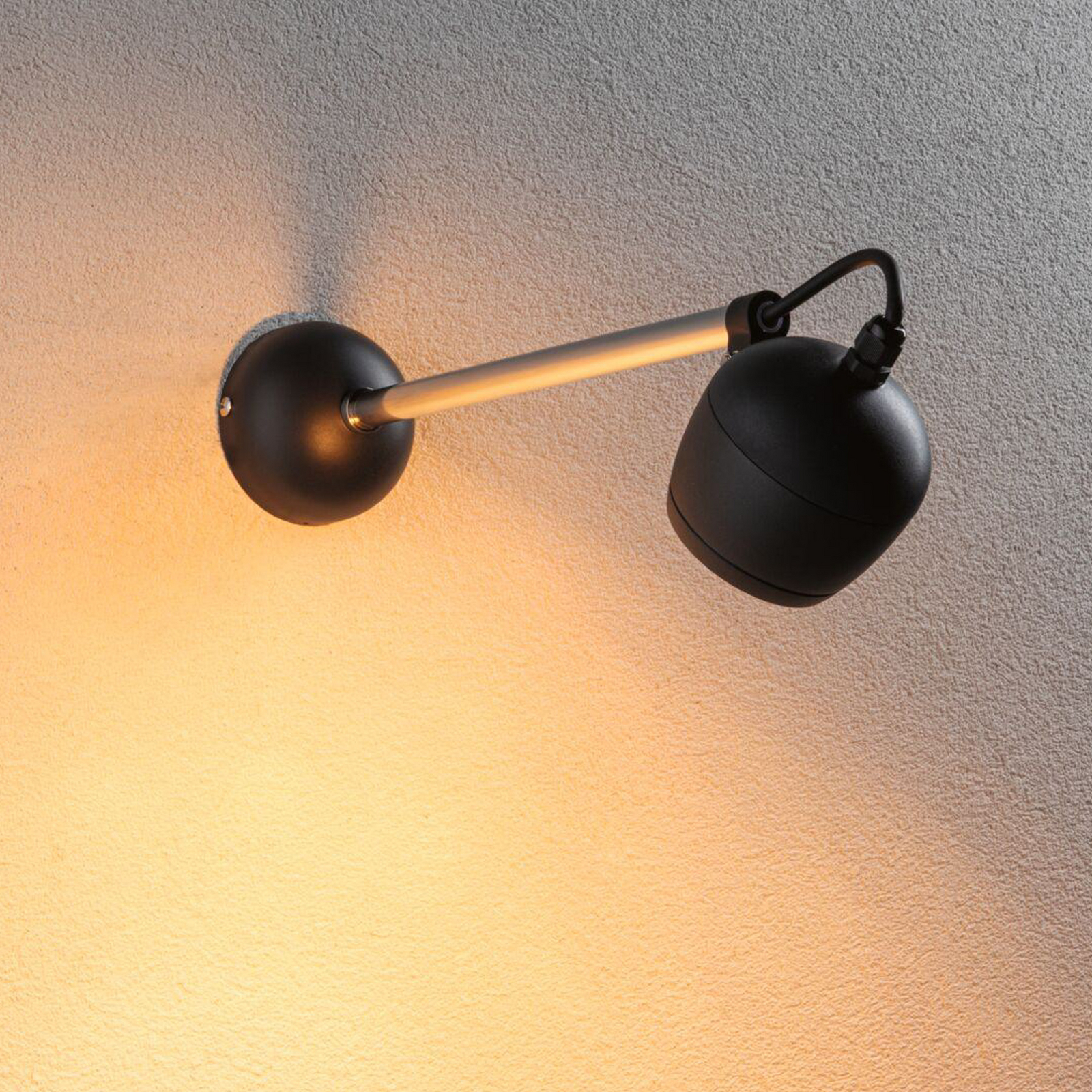 Paulmann Smart LED-Außenwandlampe Kikolo anthrazit 9 cm IP65
