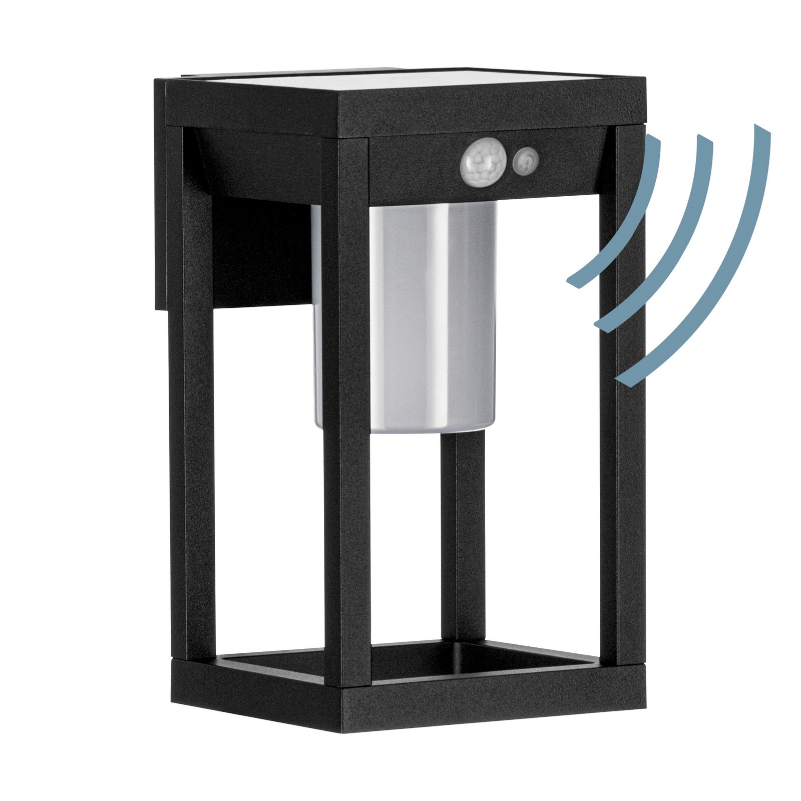 Aplique de exterior LED solar Martano con sensor