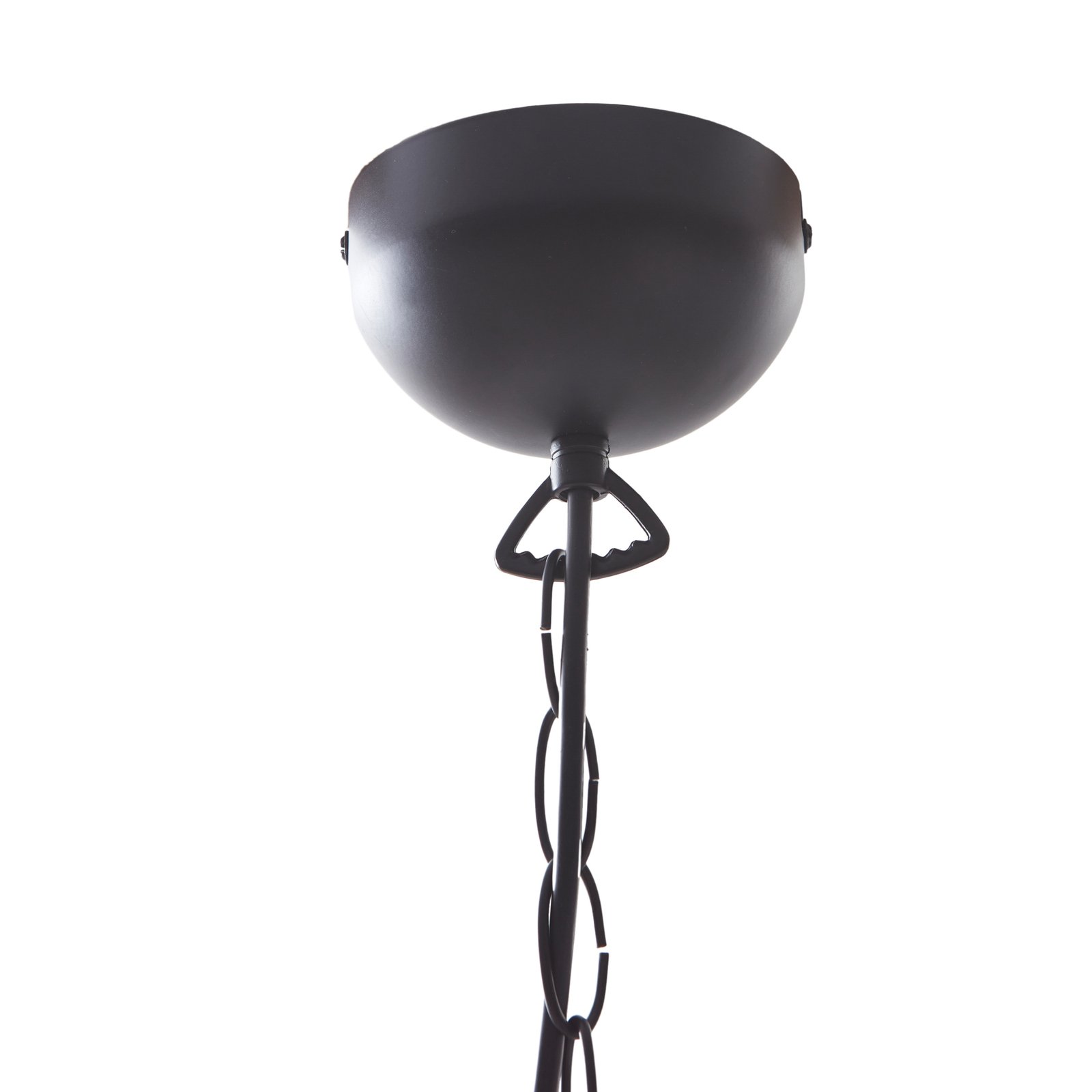 Lindby Flaka lámpara de araña, antracita, 5 luces