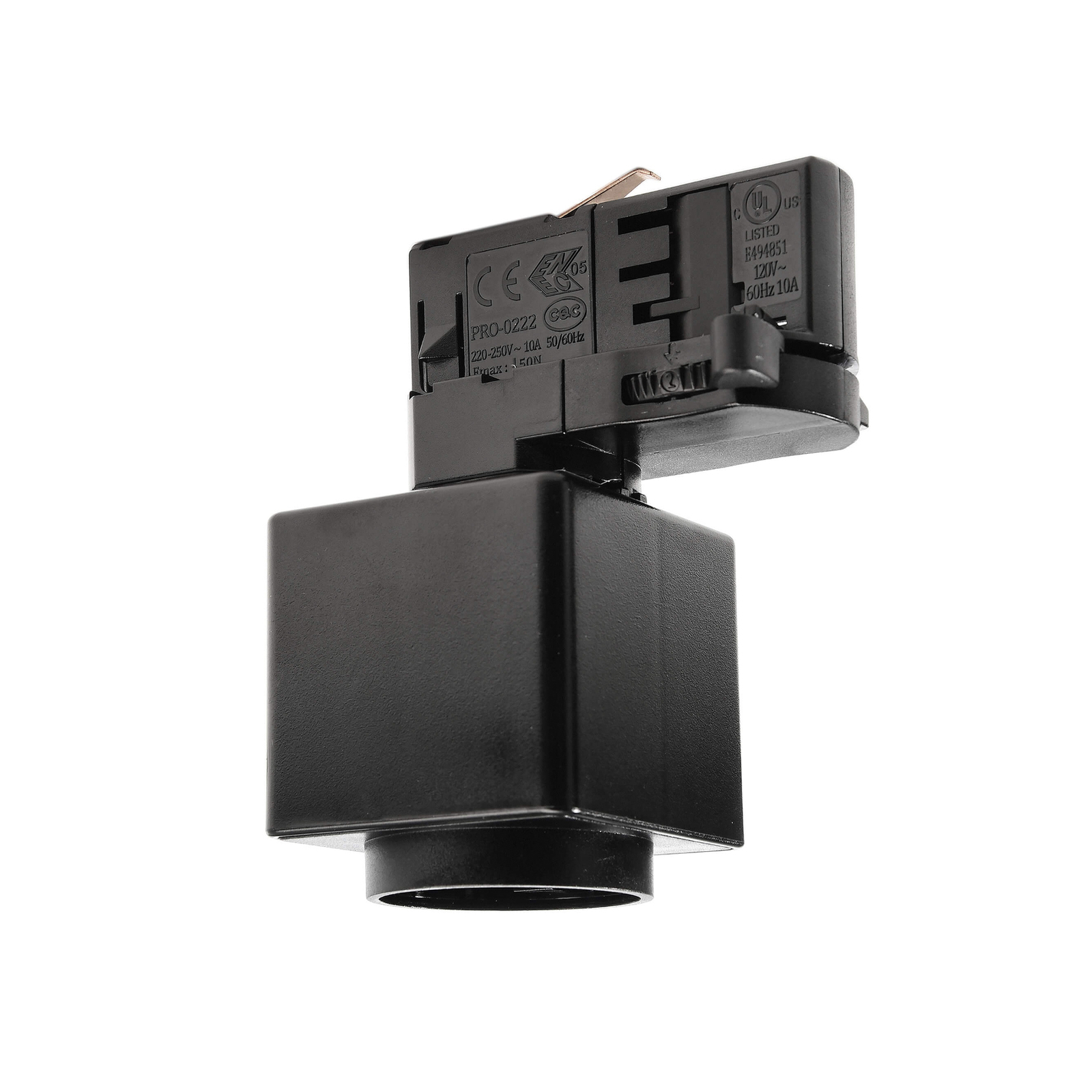D Line power point adapter 3-circuit track black