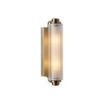 Nimal Double Aplică de perete, alamă, IP44, plastic, metal - Nordlux
