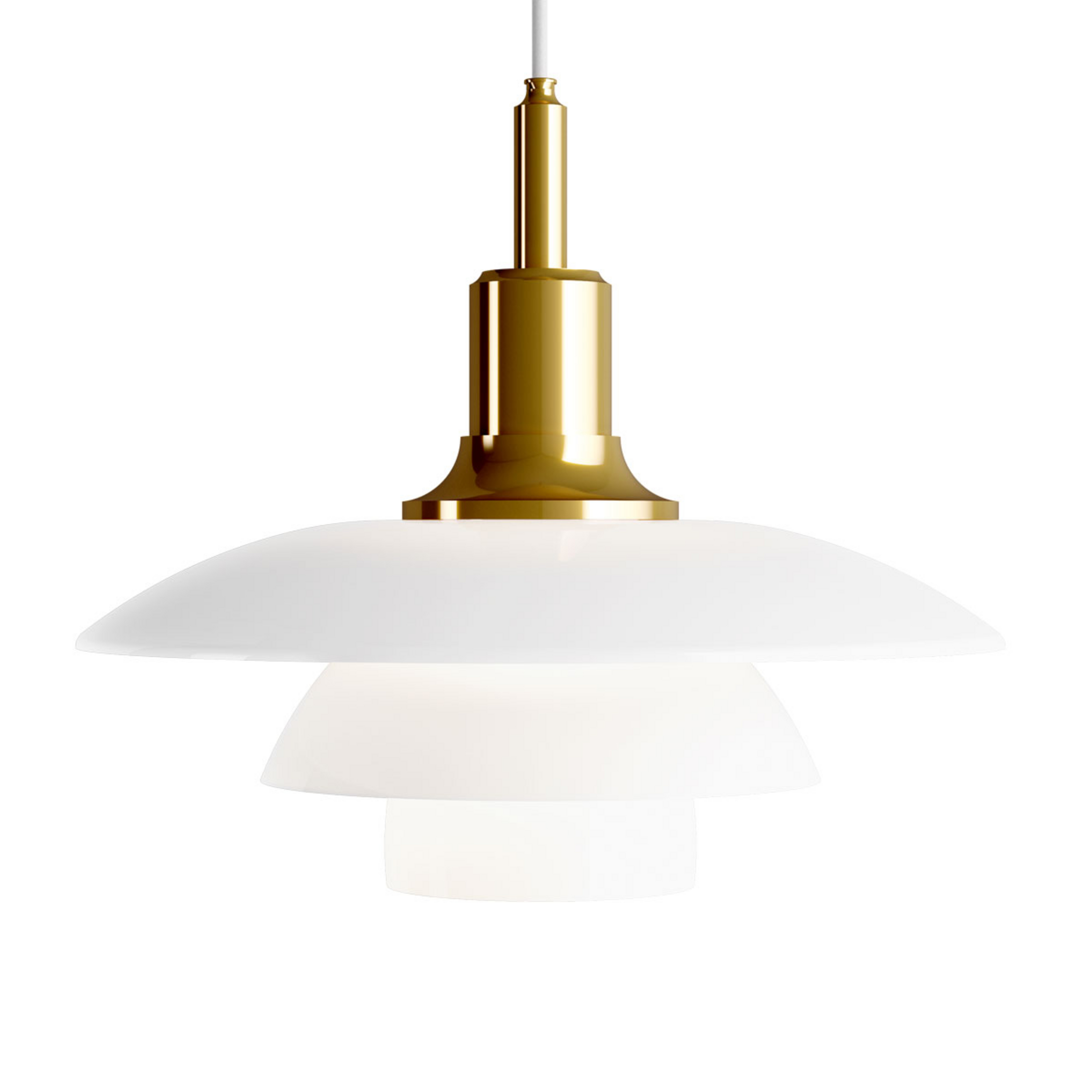PH 3/2 Pendant Brass - Louis Poulsen