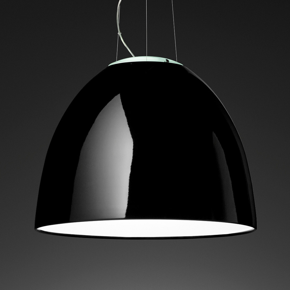 Artemide Nur Gloss LED-hänglampa App, svart från Artemide
