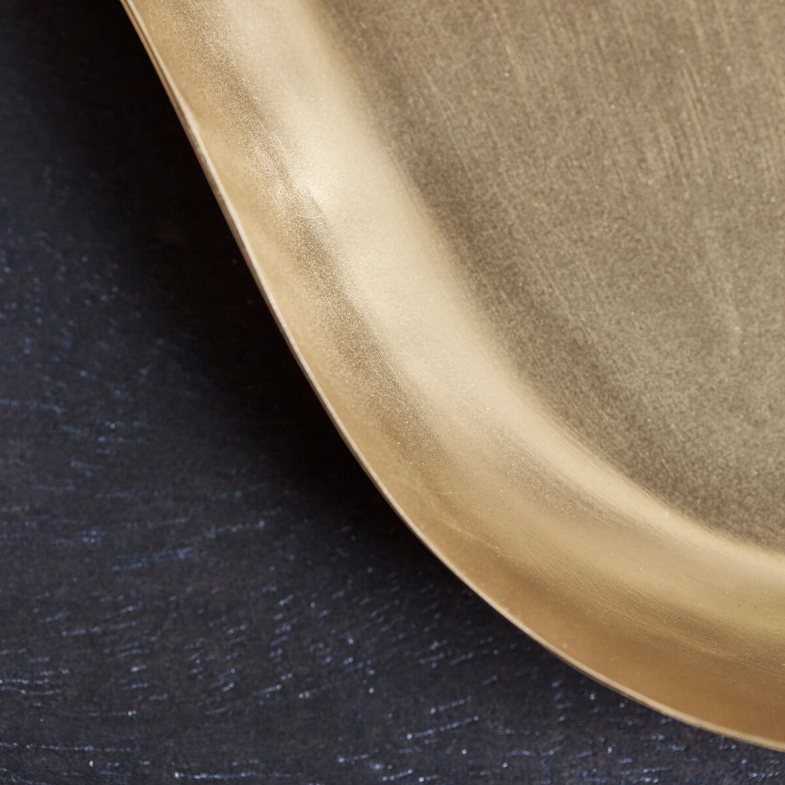 Vassoio HDOsea, ottone anticato, 28 x 15 cm - House Doctor