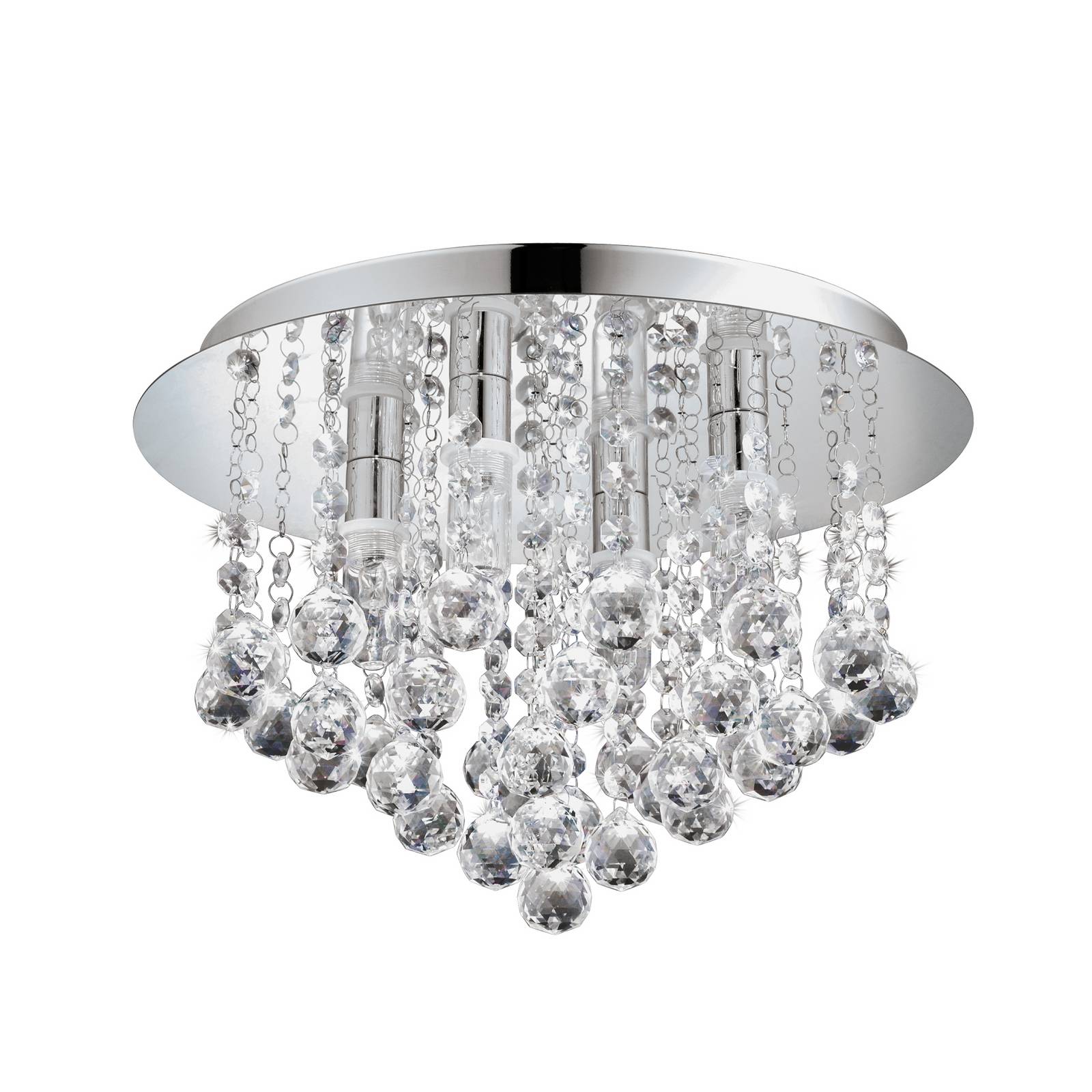 LED-Deckenleuchte Almonte mit Behang, 35cm