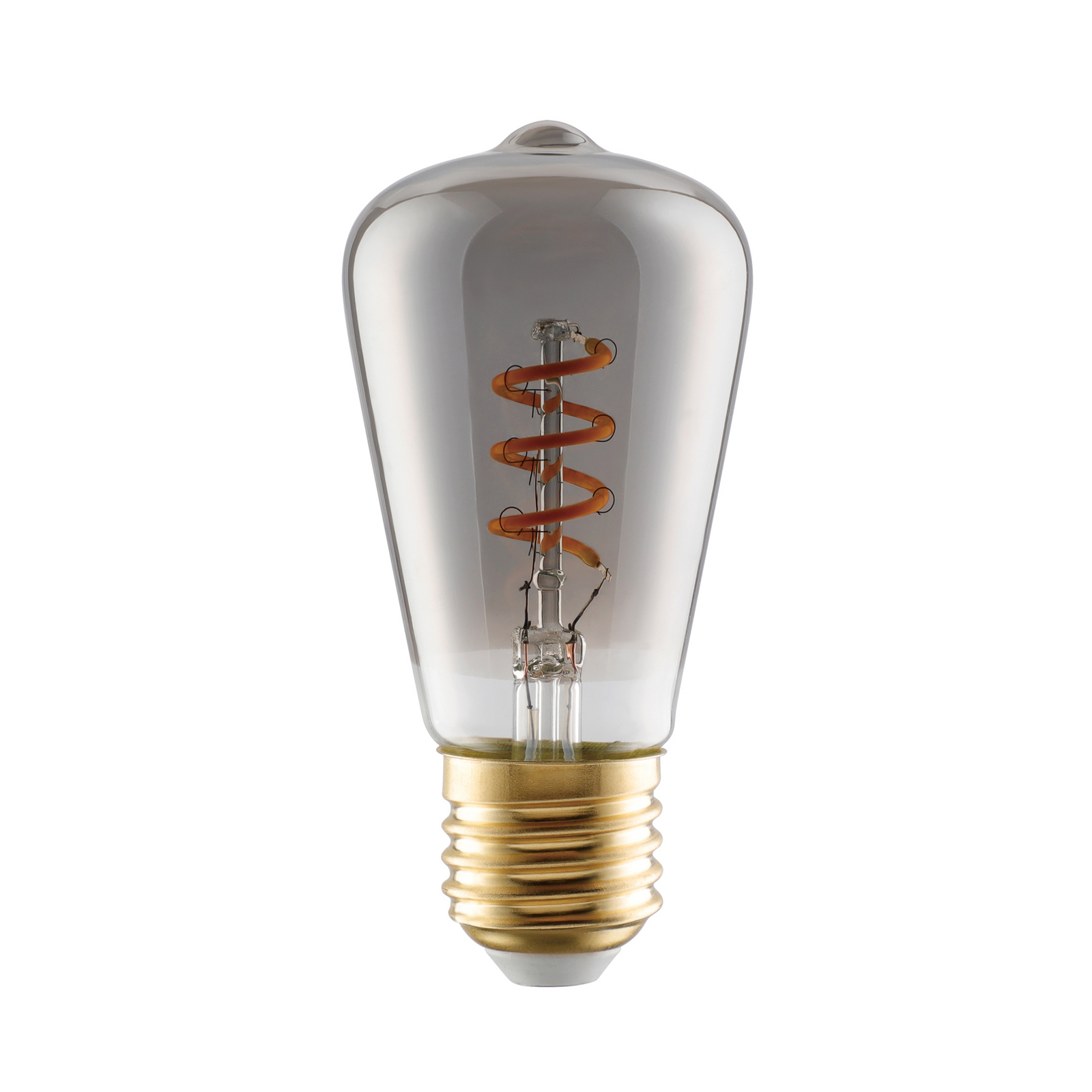 LED-lamppu E27 4W ST48 2,000K hehkulamppu savuinen hämärävalo