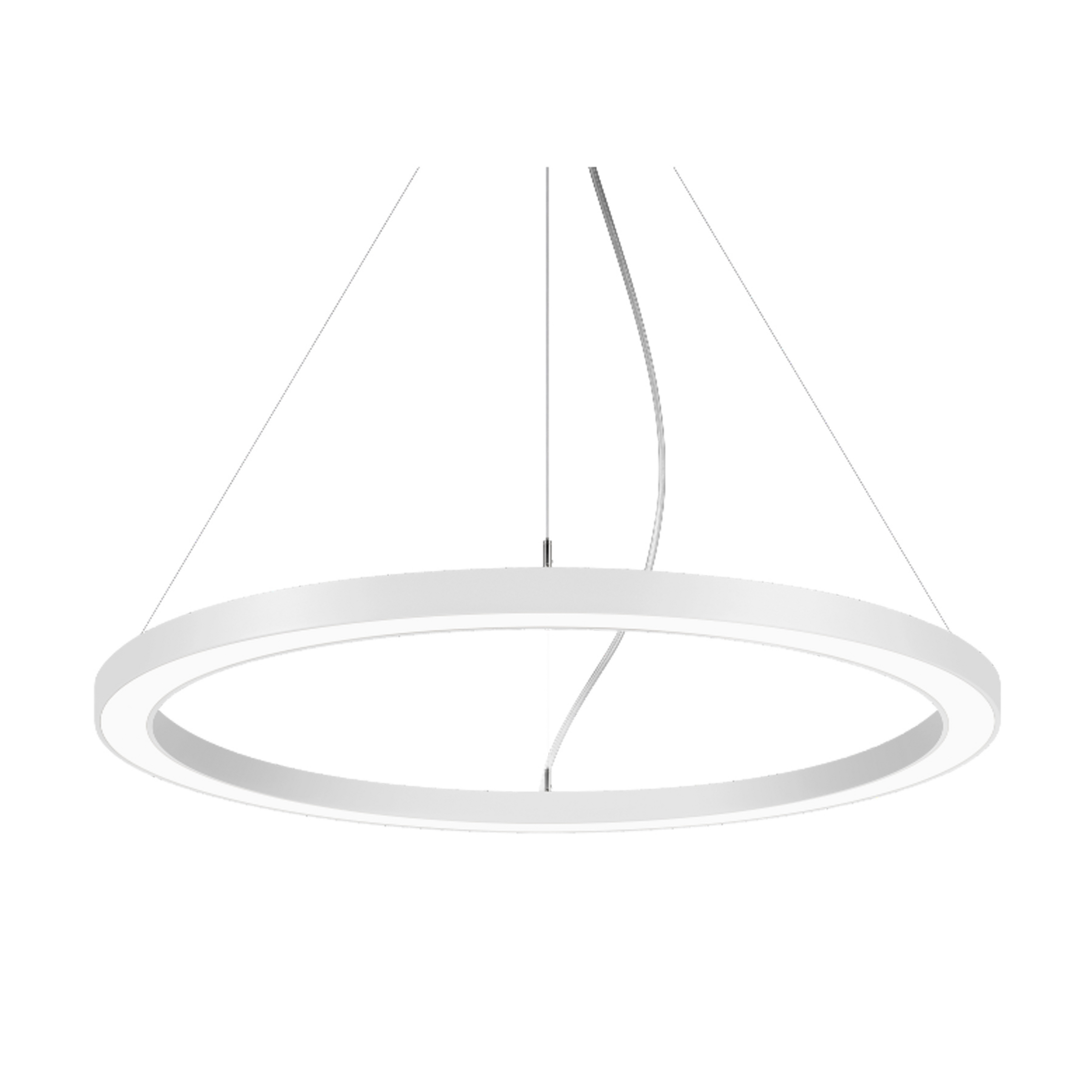 BRUMBERG Biro Circle Ring5 direkt 45 cm, CA, CCT, weiß