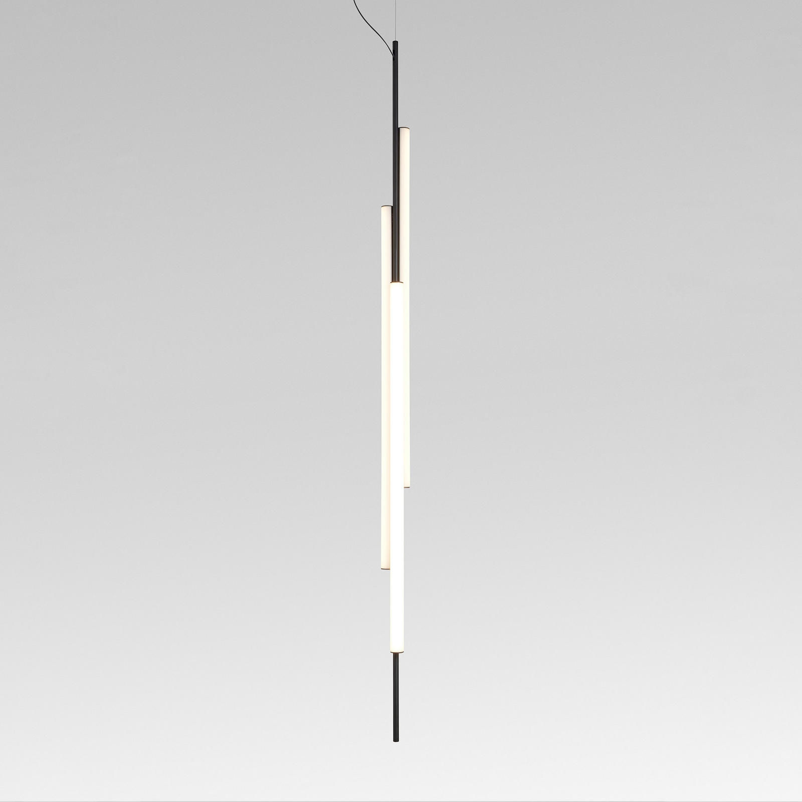 Candeeiro suspenso LED MARSET Ambrosia 175w/Plug-in 2700K preto