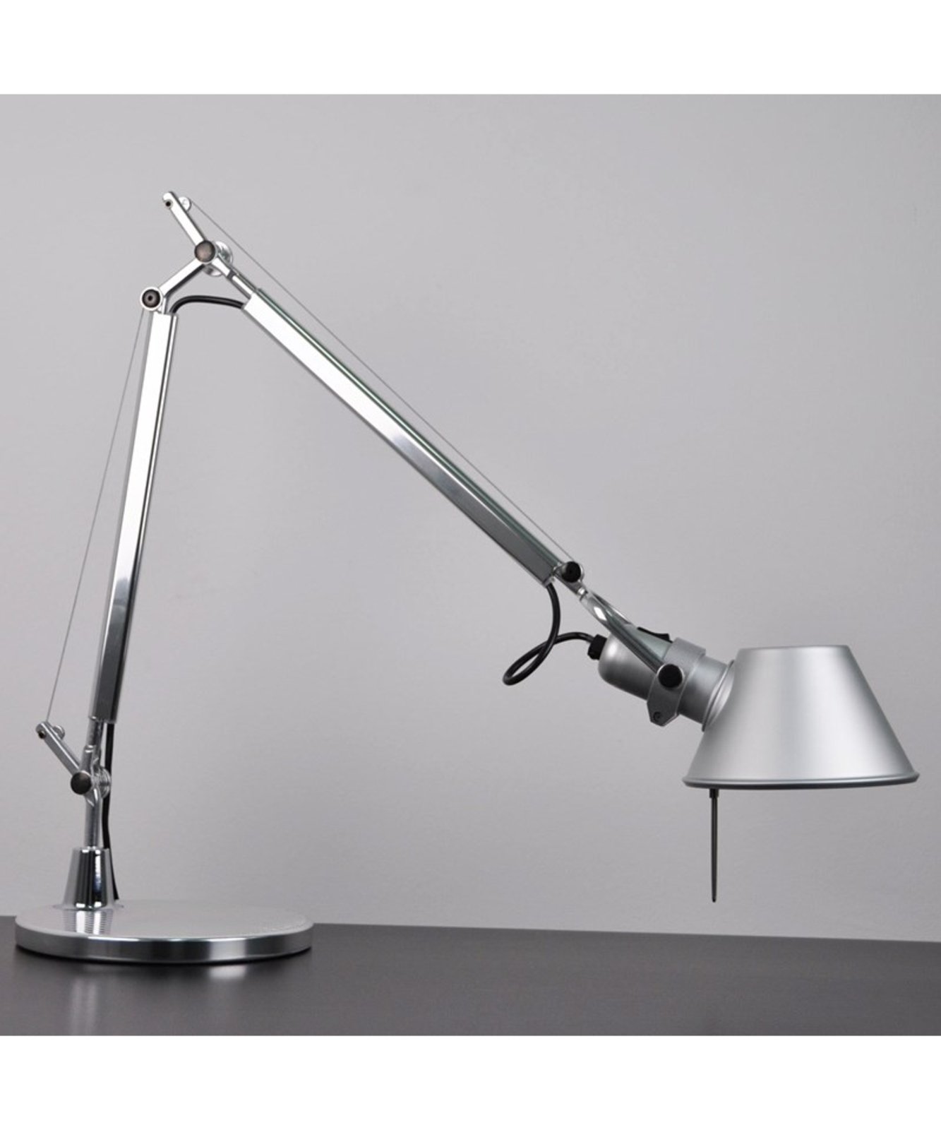 Tolomeo Lampă de Masă E27 Black cu Black Base - Artemide