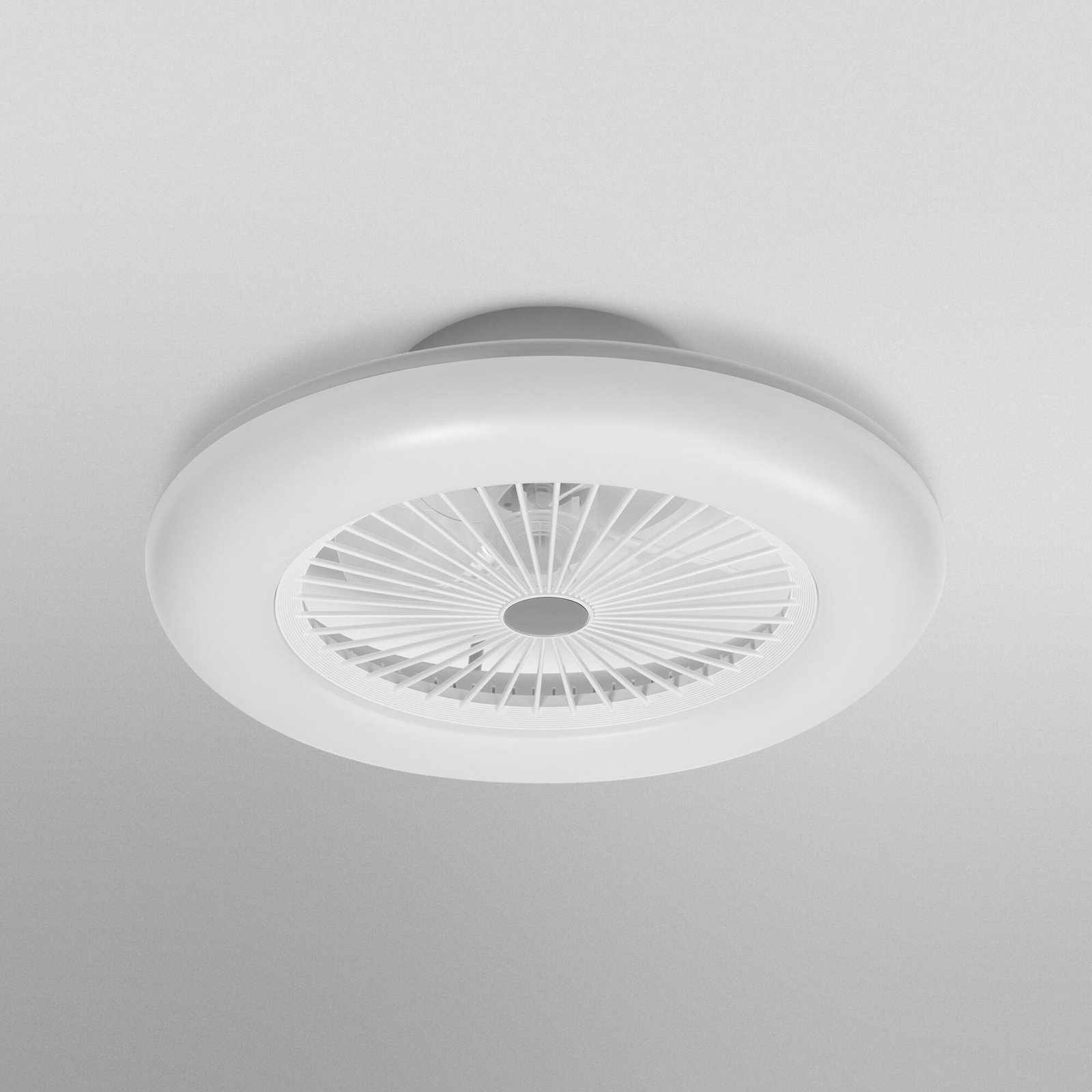 OSRAM SMART+ WiFi LED-Deckenventilator ROUND weiß leise 55cm